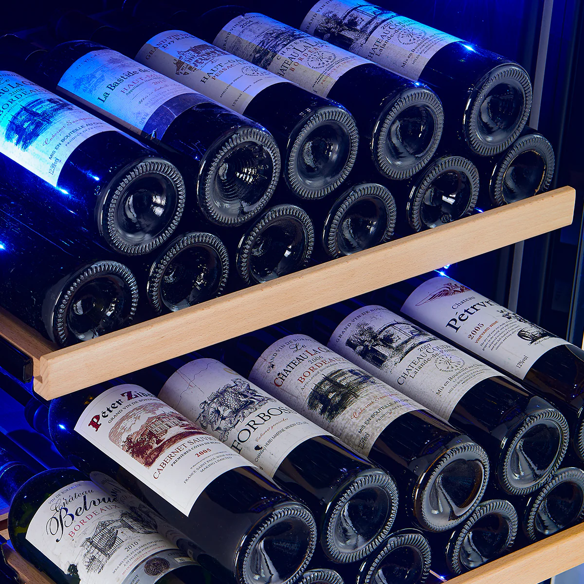 Forno Avellino 24-Inch Dual Zone Wine Cooler, 16 cu.ft, Adjustable Temperature Zones, Stainless Steel - Image 7