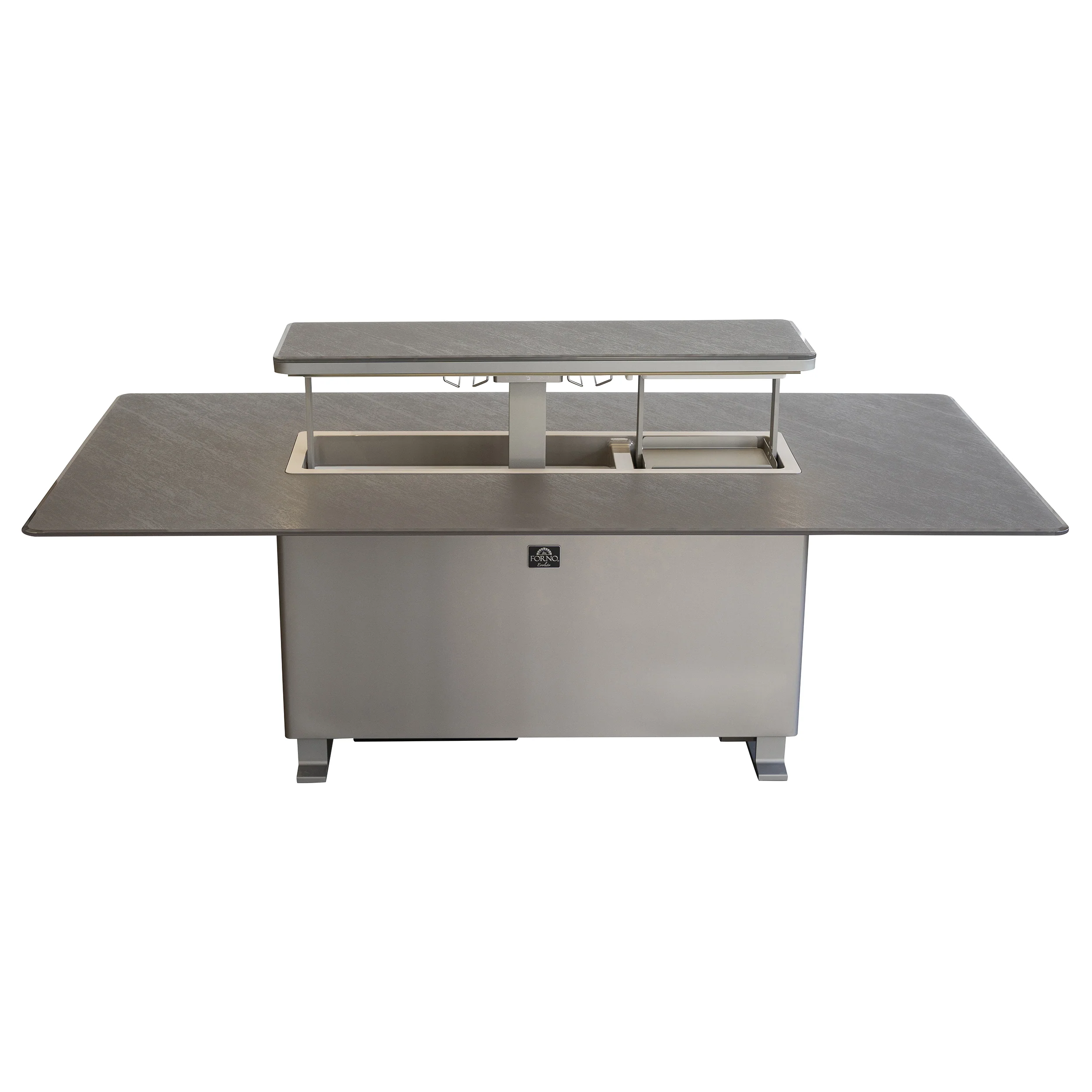 Cinetico Smart Dining Table, Sandstone Black, 5.3 cu.ft fridge and freezer with Bluetooth control - Image 10