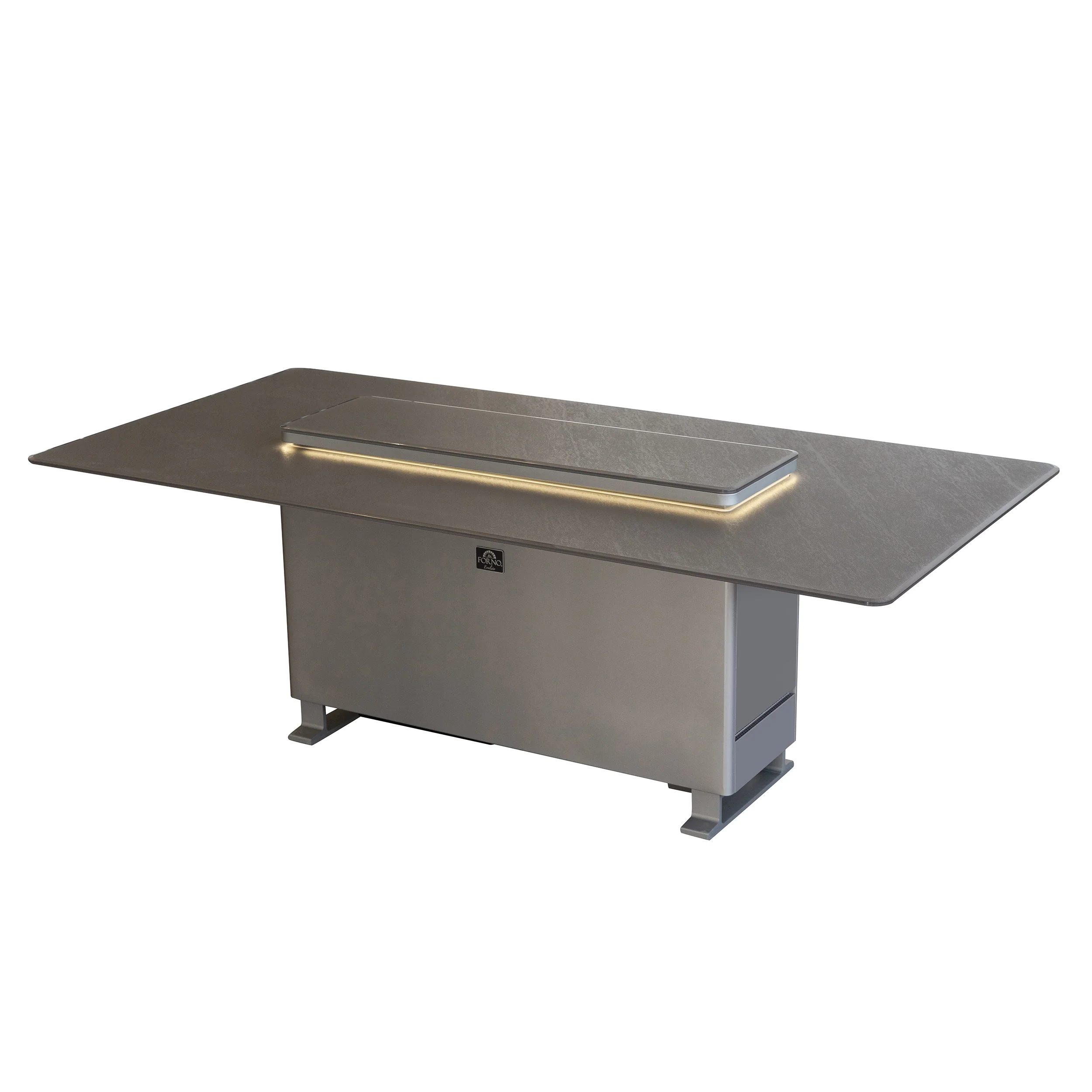 Cinetico Smart Dining Table, Sandstone Black, 5.3 cu.ft fridge and freezer with Bluetooth control - Image 16