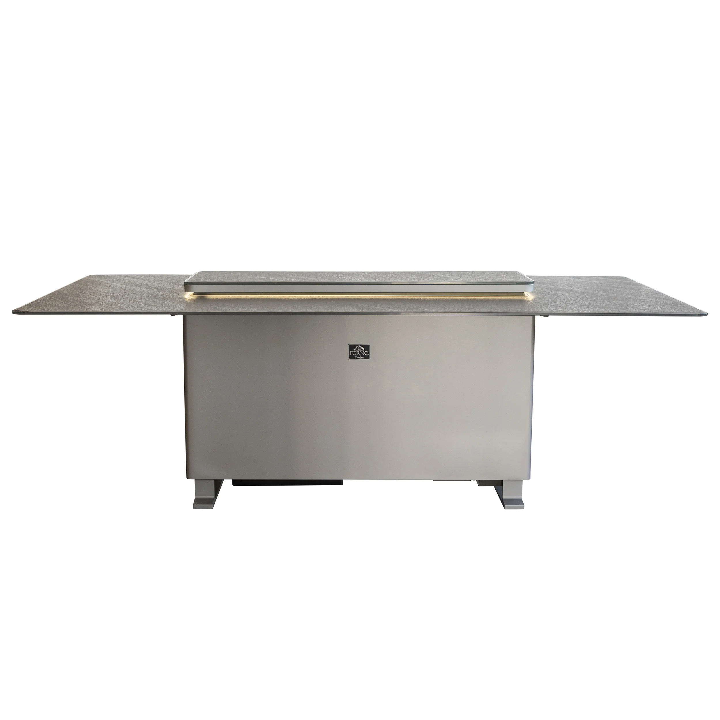 Cinetico Smart Dining Table, Sandstone Black, 5.3 cu.ft fridge and freezer with Bluetooth control - Image 3