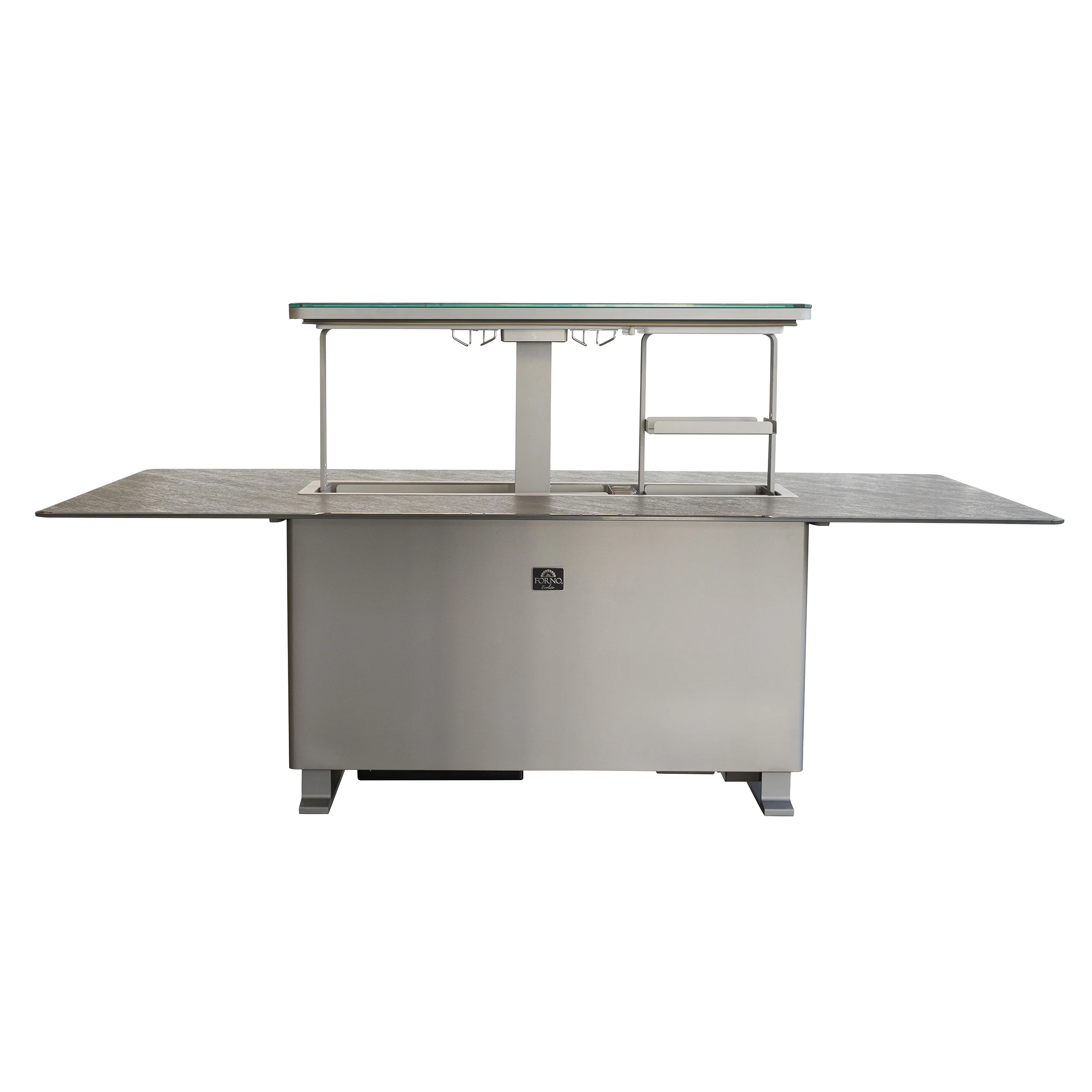 Cinetico Smart Dining Table, Sandstone Black, 5.3 cu.ft fridge and freezer with Bluetooth control - Image 5