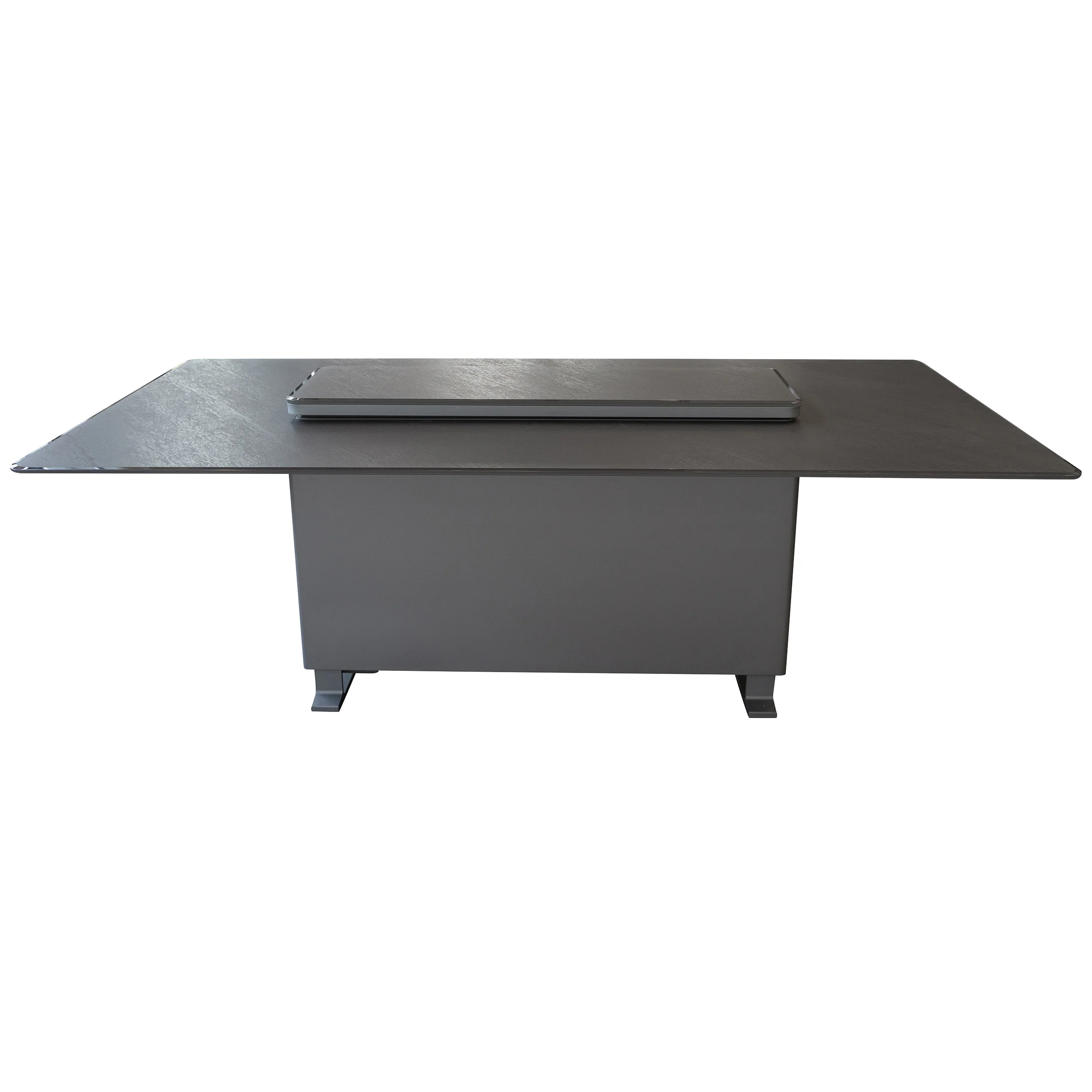 Cinetico Smart Dining Table, Sandstone Black, 5.3 cu.ft fridge and freezer with Bluetooth control - Image 6