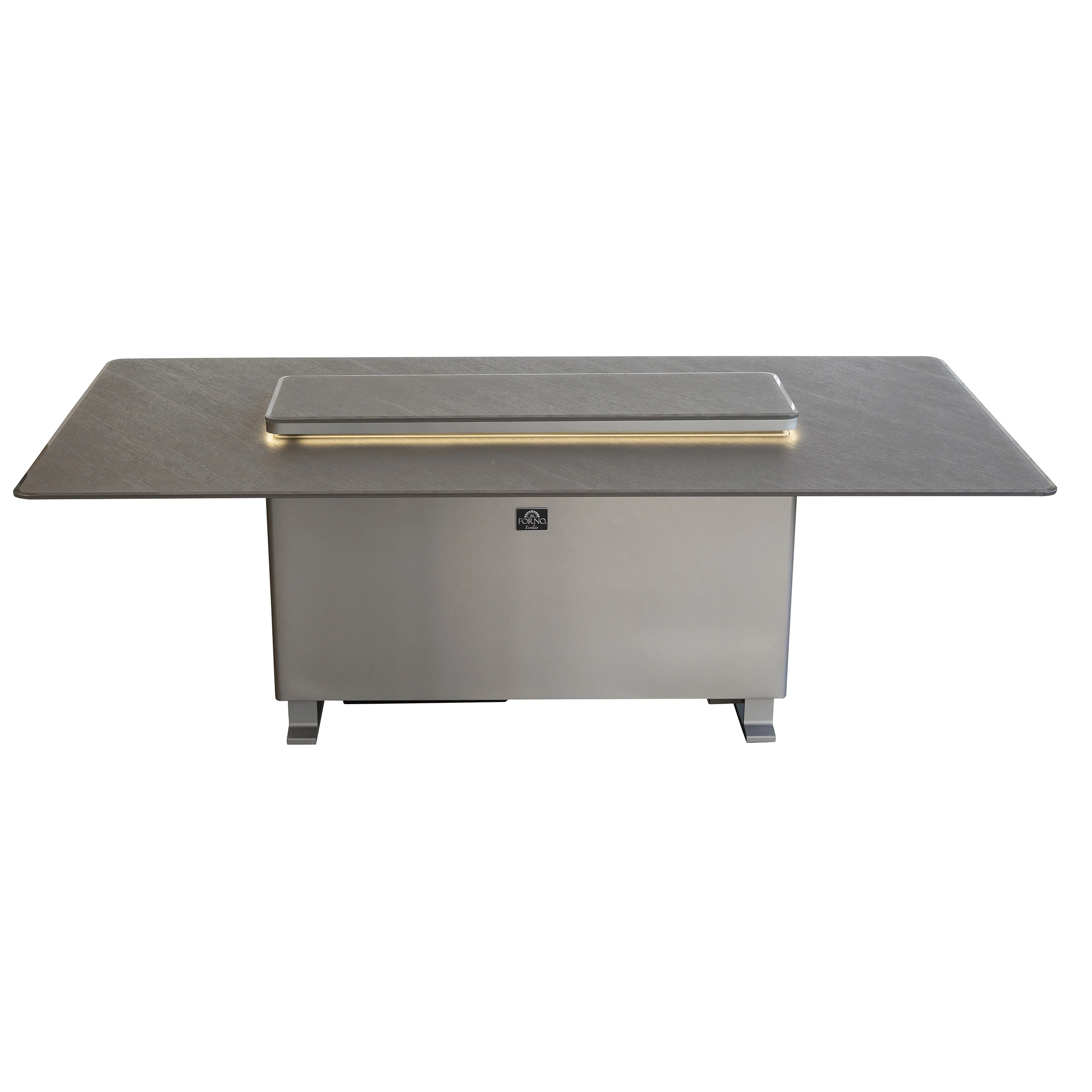 Cinetico Smart Dining Table, Sandstone Black, 5.3 cu.ft fridge and freezer with Bluetooth control - Image 9