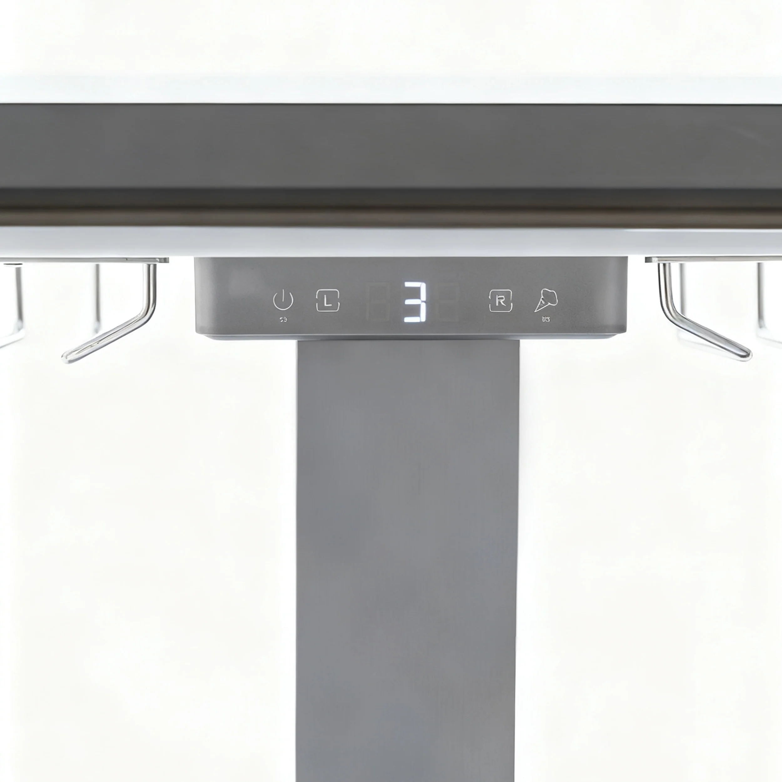 Cinetico Smart Dining Table in White, 5.3 cu.ft fridge and freezer with Bluetooth control - Image 21