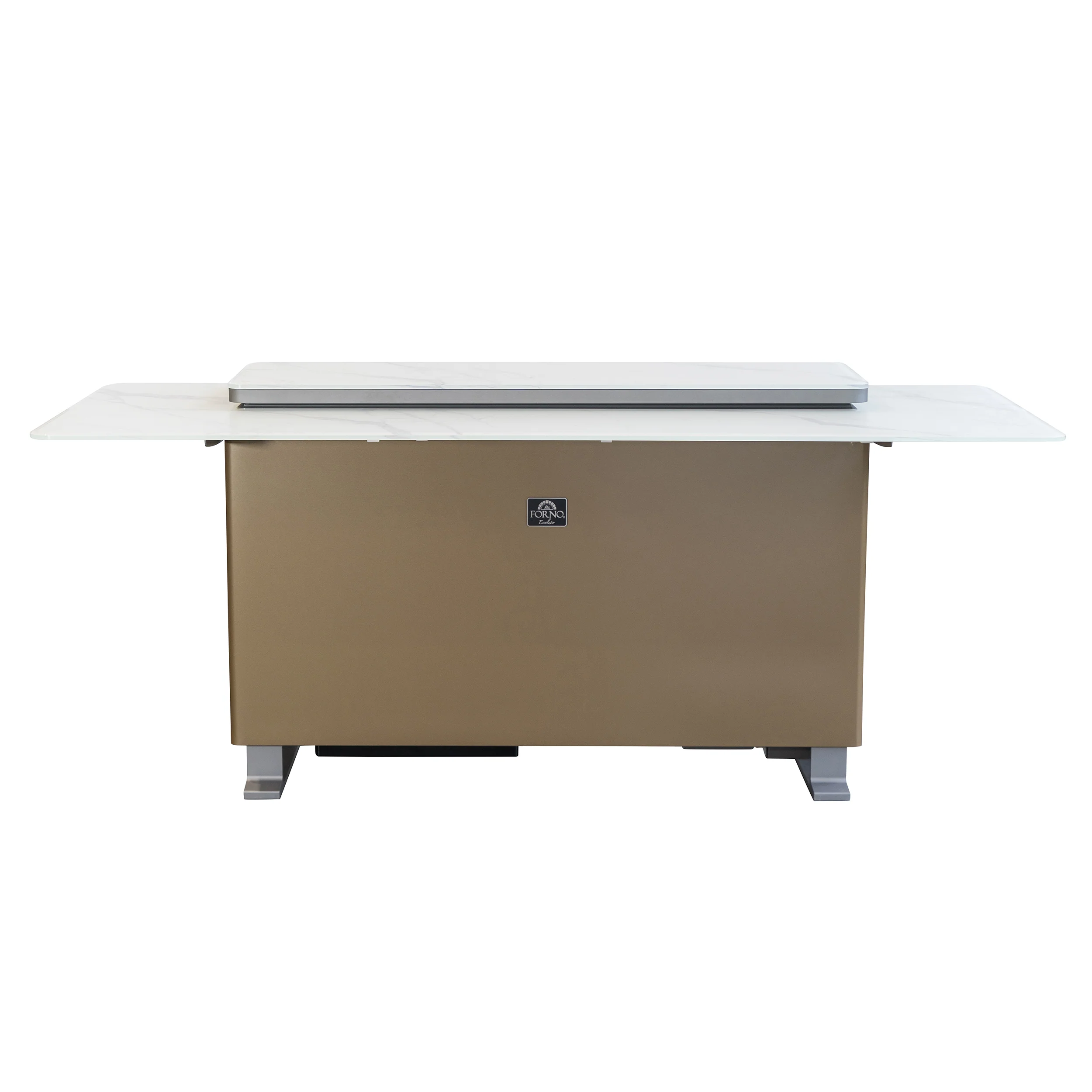 Elevato Smart Bar Table in White, 5.3 cu.ft fridge and freezer with Bluetooth control - Image 3