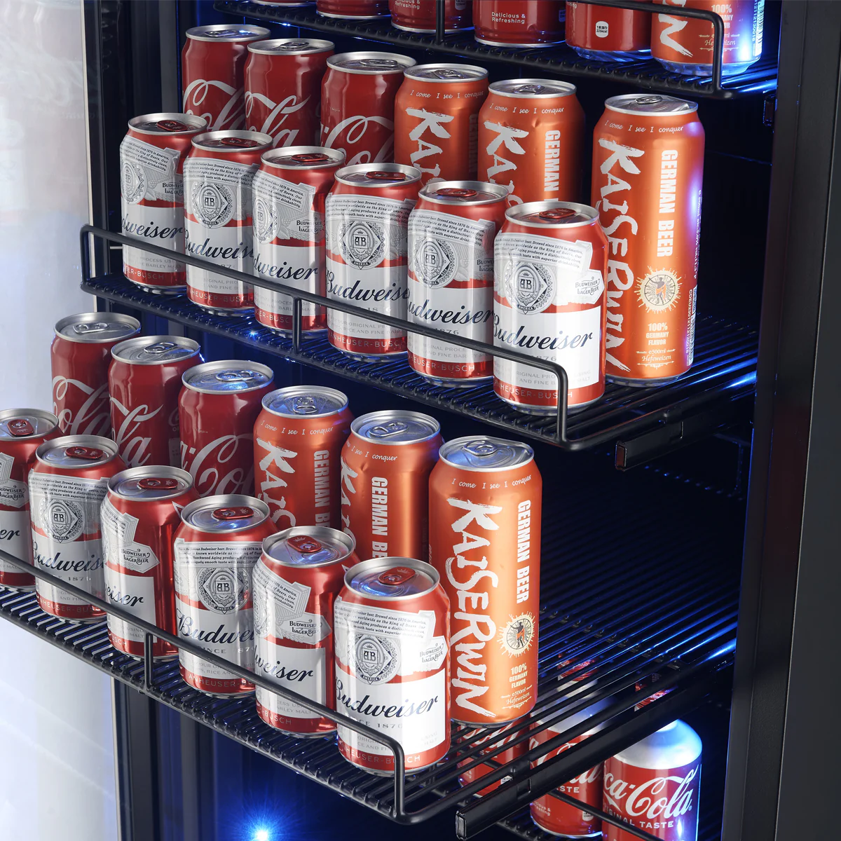 Forno Cesinali 24-Inch Built-In Beverage Cooler, 15.8 cu.ft, Stainless Steel, Dual Temperature Zones, LED Interior Lighting, Adjustable Shelves - Image 9