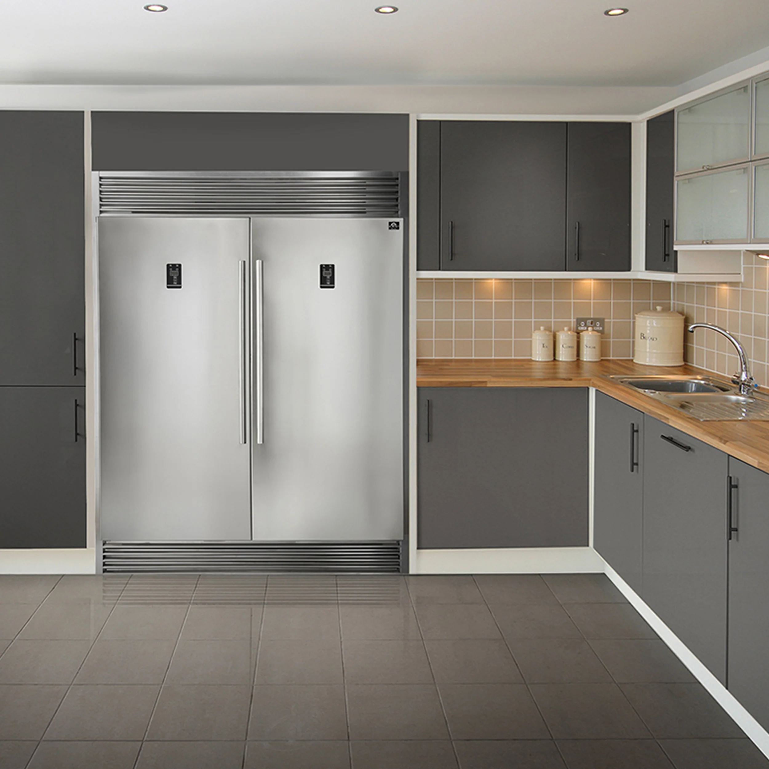 FORNO Premium 2-Piece Kitchen Bundle - Galiano 48" Gas Range, 60" Side-by-Side Refrigerator - FBDL-005-01CAUS - Image 7