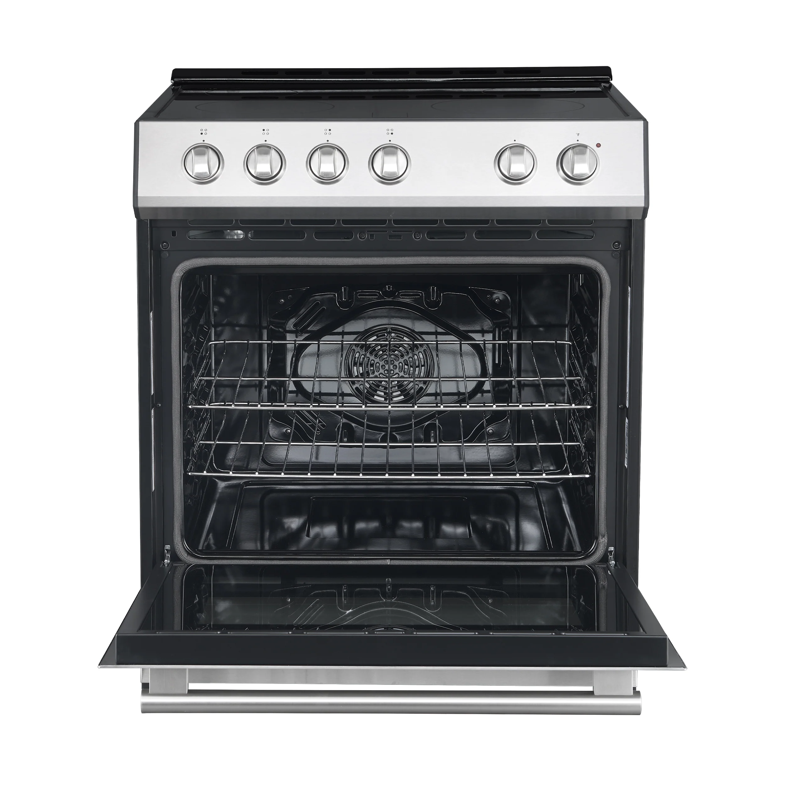 FORNO Premium 3-Piece Kitchen Bundle - Leonardo Espresso 30" Stainless Steel Range, 31" Stainless Steel Bottom Freezer Refrigerator, 24" Stainless Steel Dishwasher - FBDL-007-01US - Image 2