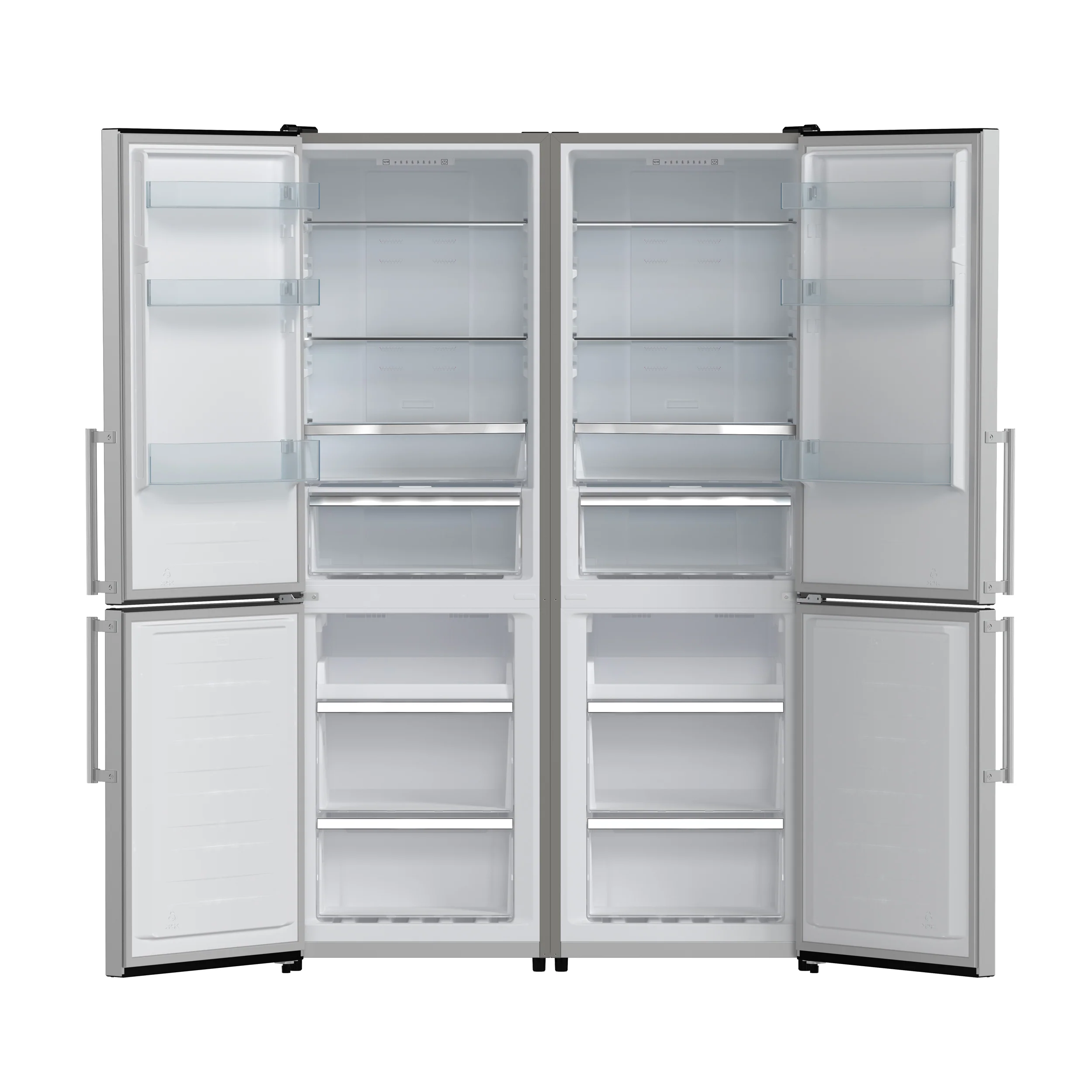 Forno Guardia 46.8-Inch Double Bottom Freezer Refrigerators, Total Capacity 21.6 cu.ft, ENERGY STAR Certified - Image 4