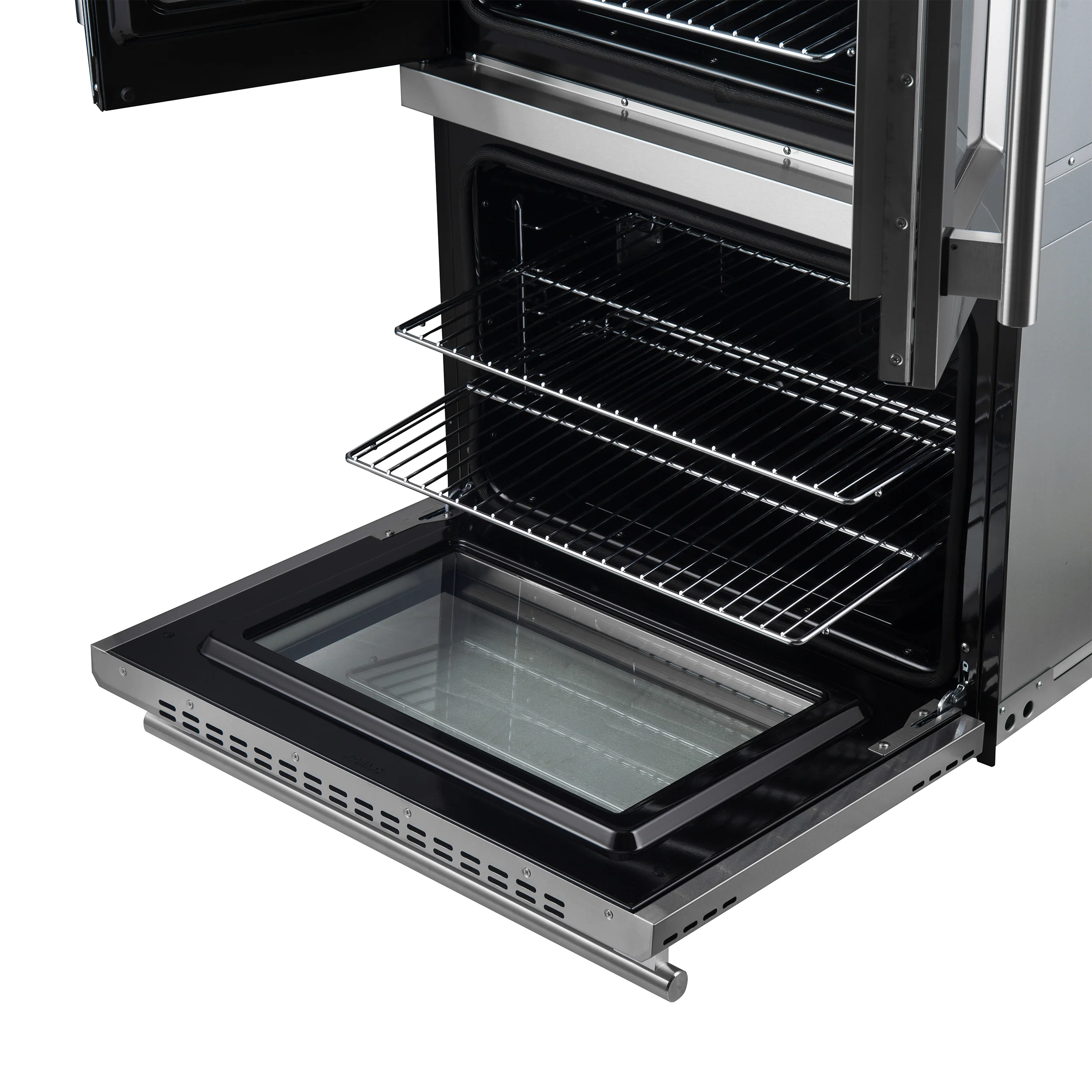 Forno Asti 30-Inch Double Electric Wall Oven with Upper French Doors in Stainless Steel, 7.36 cu. ft. Dual True Convection, 7,200W, Air Fry, Sous Vide, Self-Clean - Image 9
