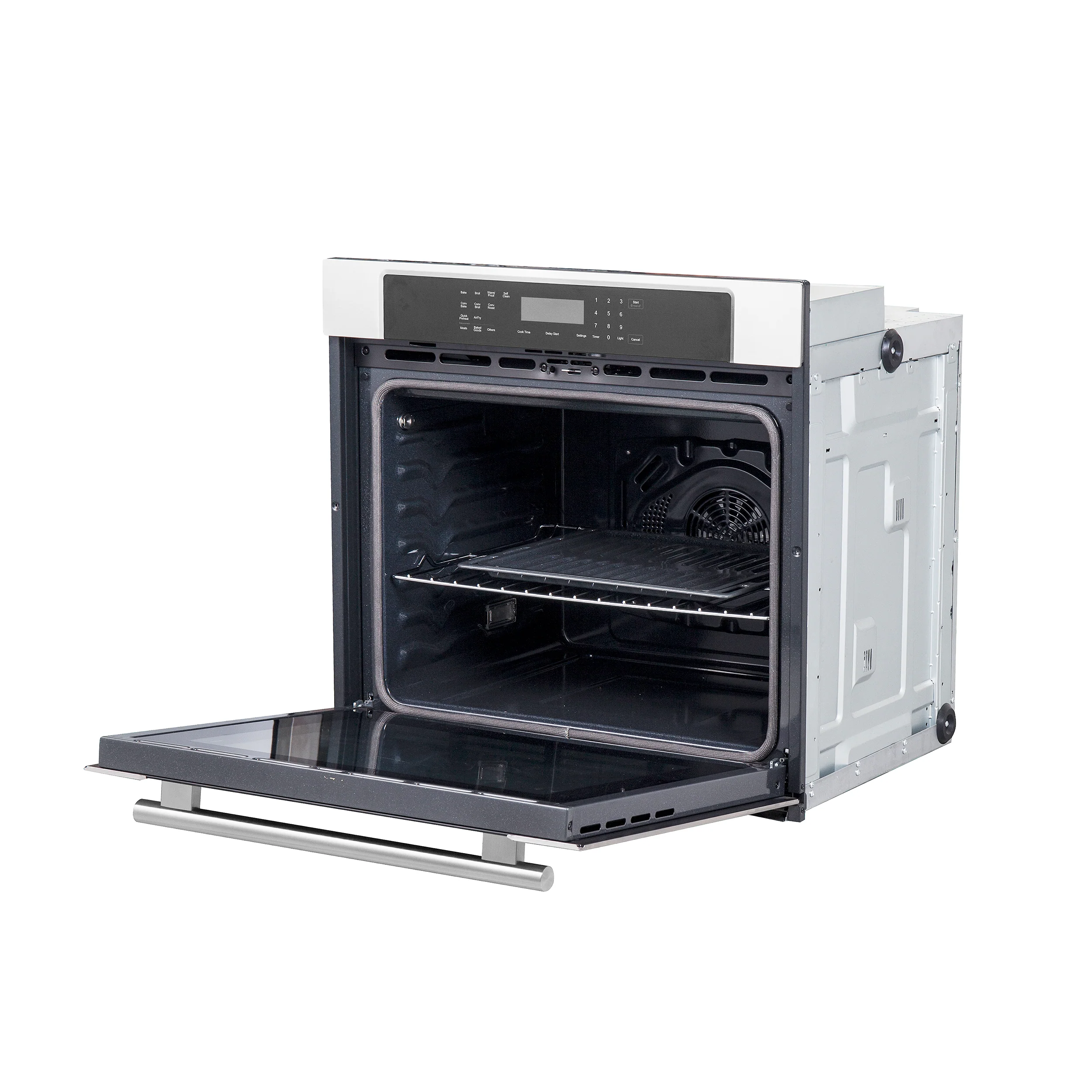 Forno Villarosa 30-Inch Electric Wall Oven, Stainless Steel, 5.0 cu.ft Capacity, Air Fry, Steam Cleaning, Glass Touch Controls - Image 6