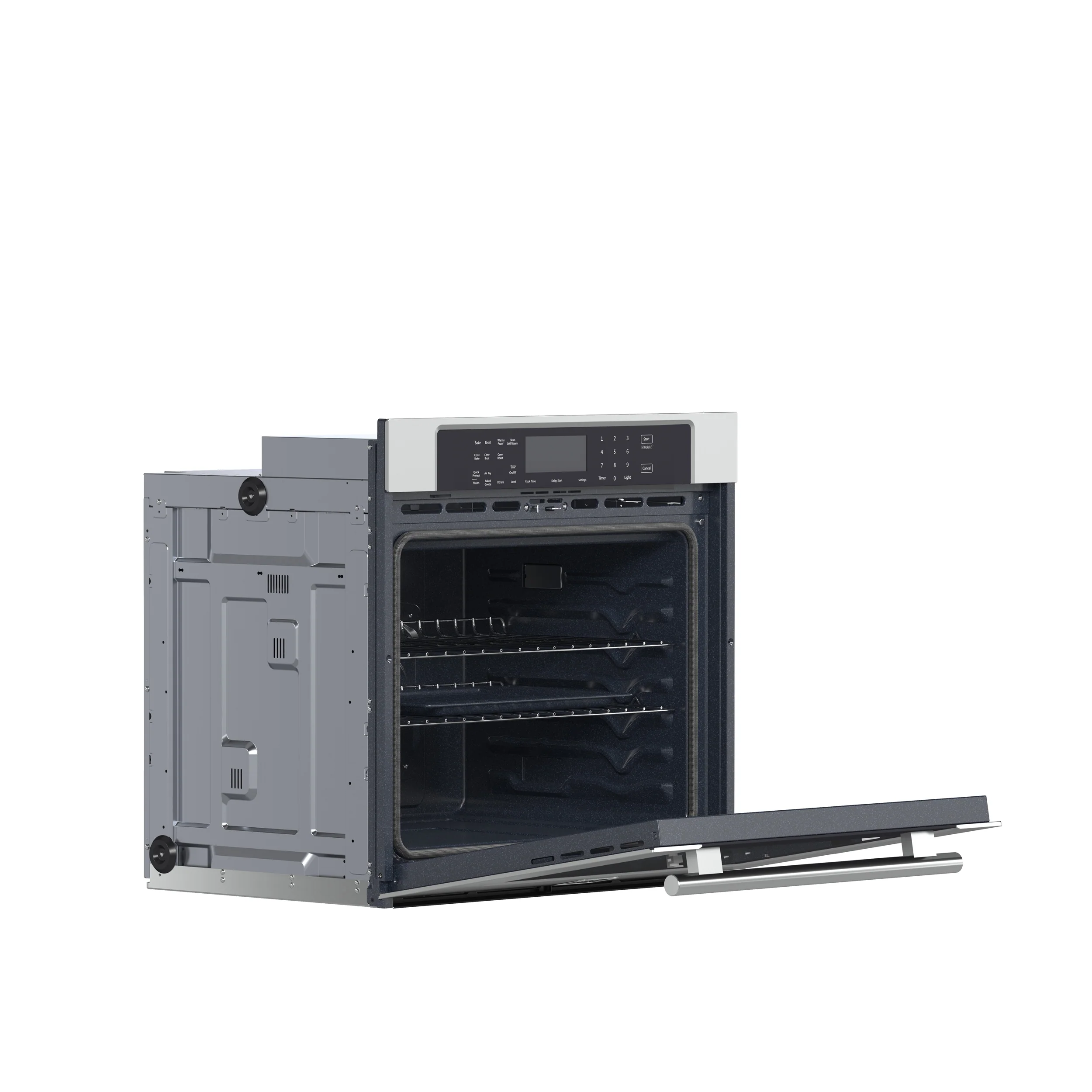 Forno Villarosa 30-Inch Electric Wall Oven, Stainless Steel, 5.0 cu.ft Capacity, Air Fry, Steam Cleaning, Glass Touch Controls - Image 7