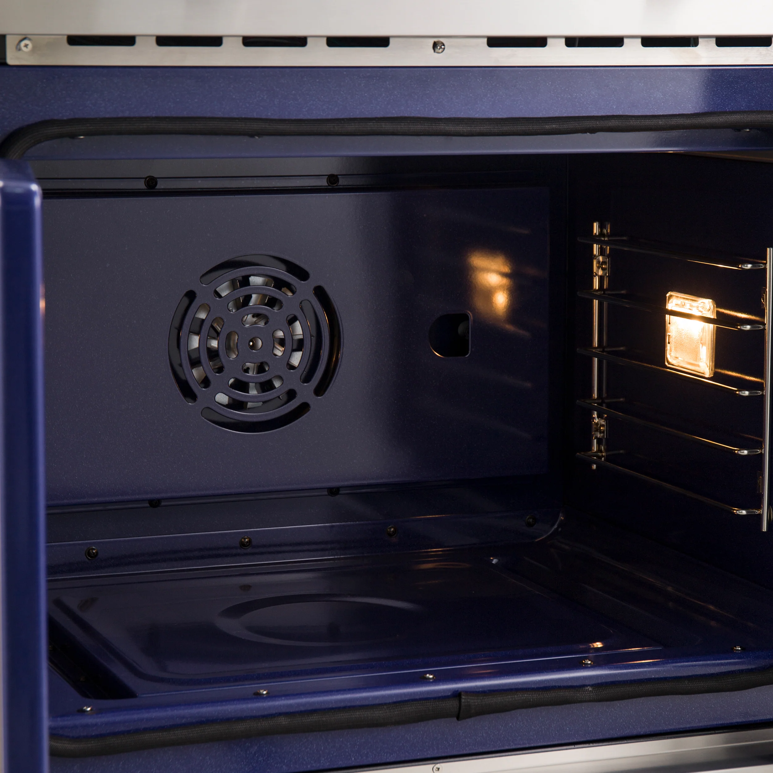 Forno Gallico 30-Inch Electric French Door Double Oven, Stainless Steel, Convection Cooking, Touch Control Panel, Self-Cleaning Function - Image 11