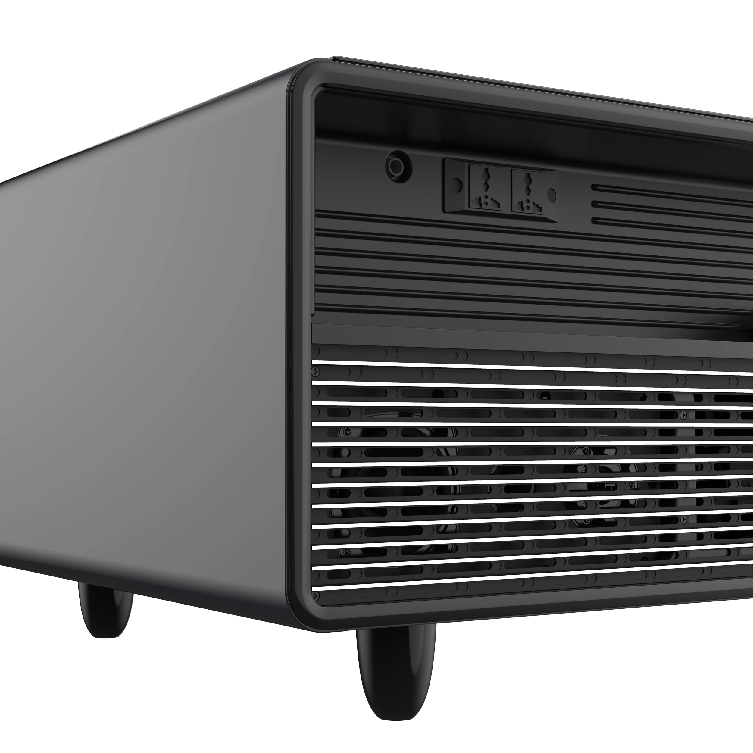 Forno Evoluto Tavolo 51-Inch Black Smart Coffee Table – Dual Refrigerator Drawers, Bluetooth 5.0 Audio, Wireless Charging & RGB Ambient Light - Image 10