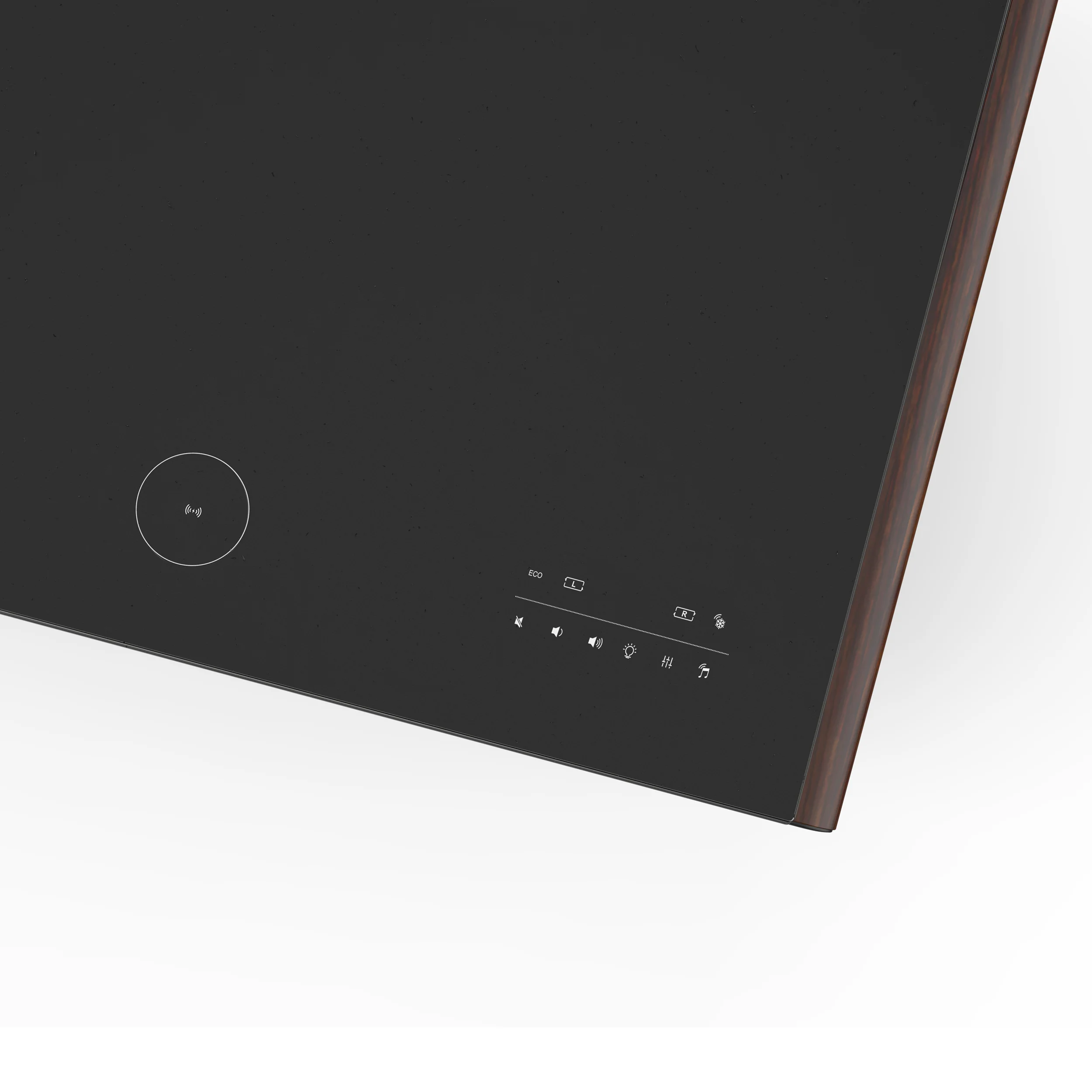 Forno Evoluto Tavolo 51-Inch Smart Coffee Table with Wood-Accent Sides – Dual Cooling Zones, Wireless Charging Pad & Built-In Bluetooth Speakers - Image 7