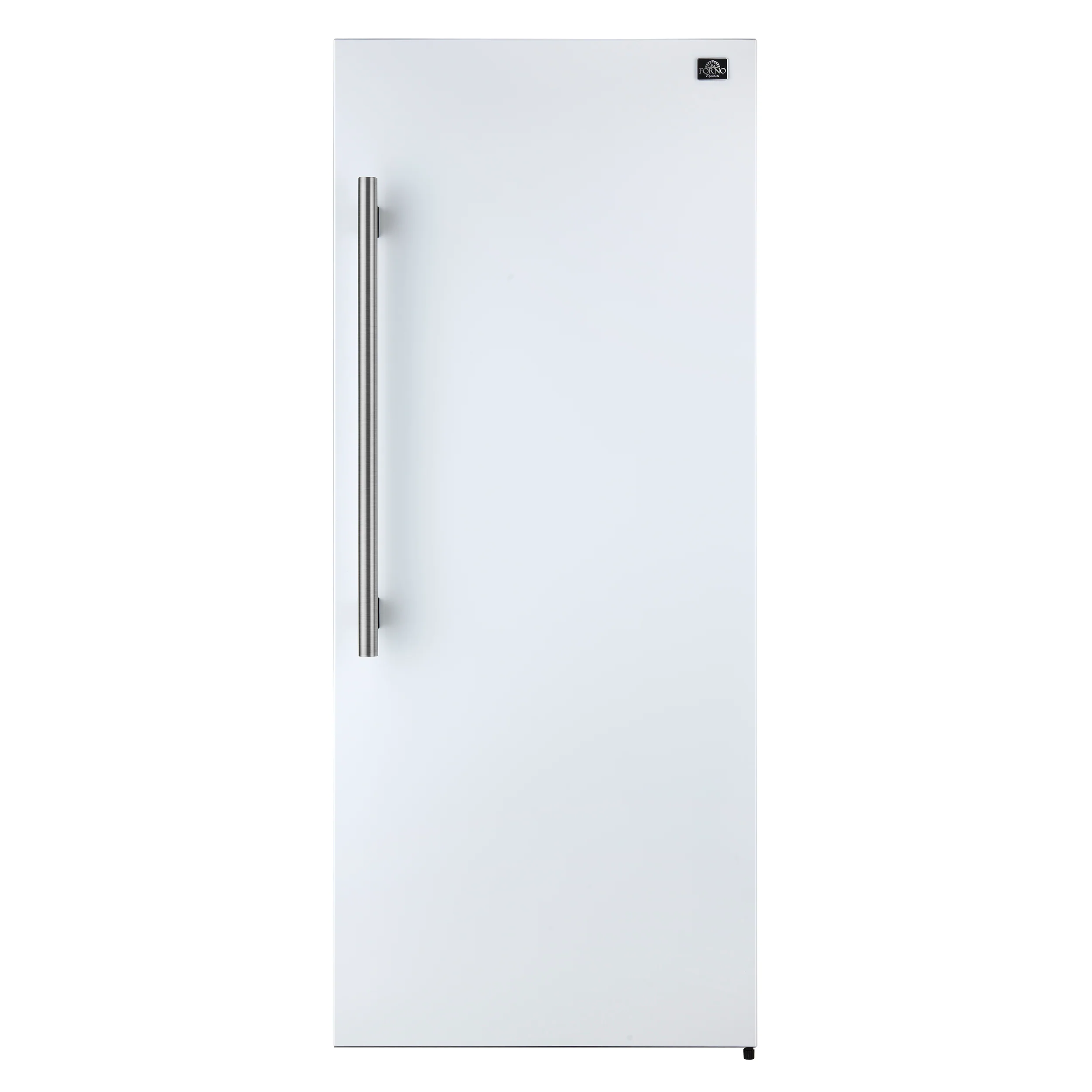 Forno Maderno 28-Inch Convertible Freezer/Refrigerator in White with Antique Brass Handle, 13.6 cu.ft. Right Swing - Image 13