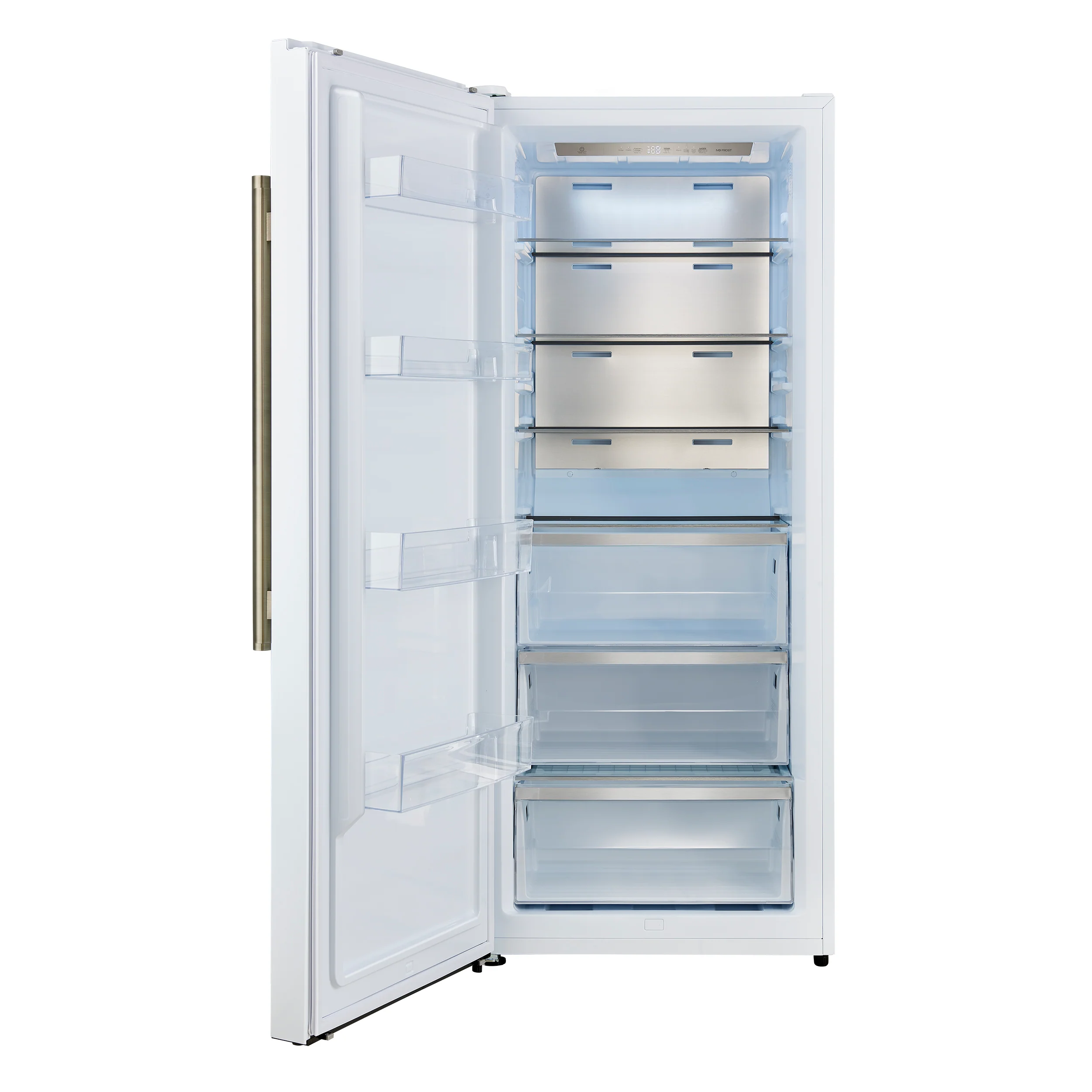 Forno Maderno 28" Built-In Convertible Refrigerator in White, 13.6 cu.ft. Left Swing with Decorative Grill - 32" Wide - Image 11