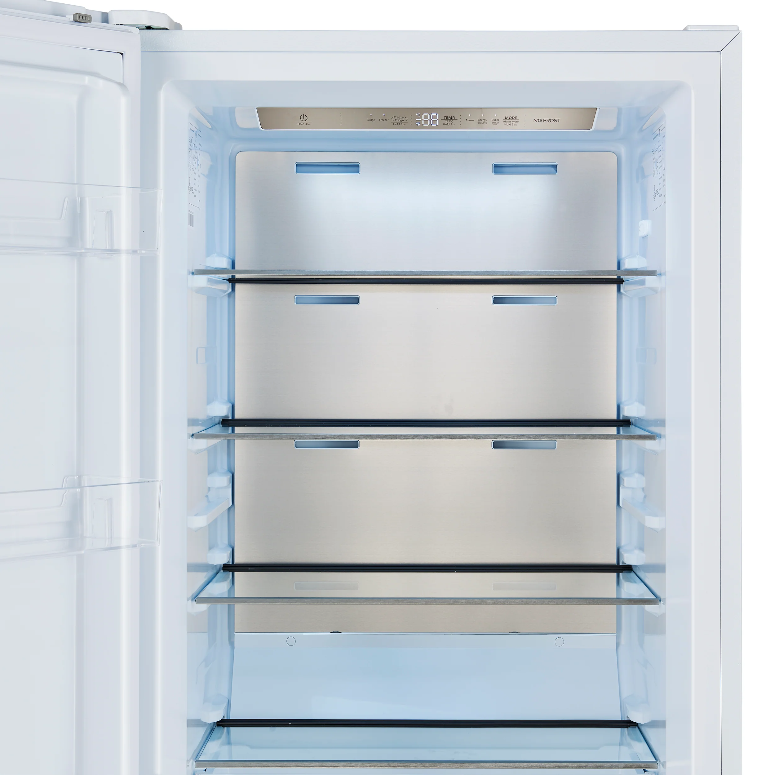 Forno Maderno 2-28-Inch Wide Convertible Refrigerator/Freezer in White, Decorative Trim, 27.2 cu.ft, 84-Inch High, ENERGY STAR Certified - Image 6