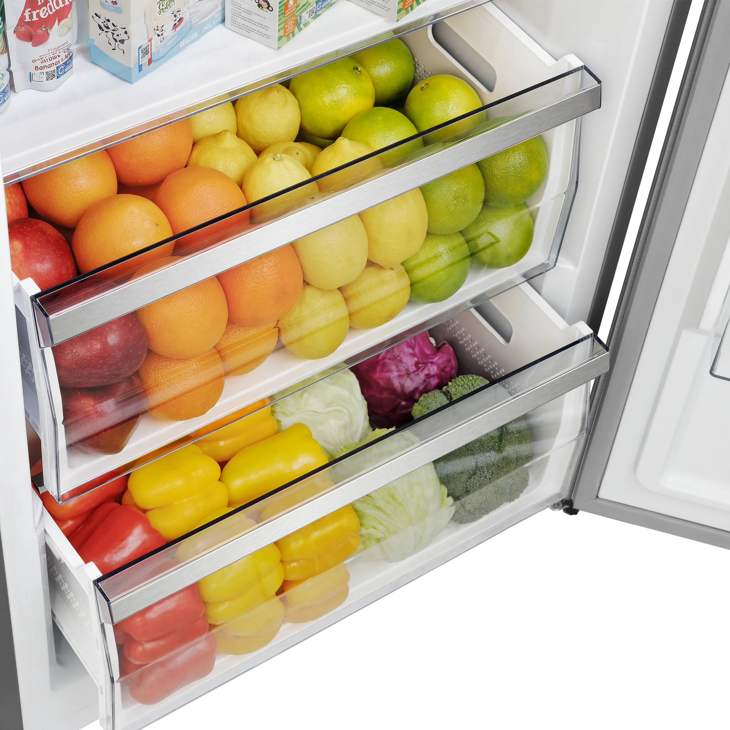Forno Maderno 2-28-Inch Wide Convertible Refrigerator/Freezer, Decorative Trim, 27.2 cu.ft, 84-Inch High, ENERGY STAR Certified - Image 11