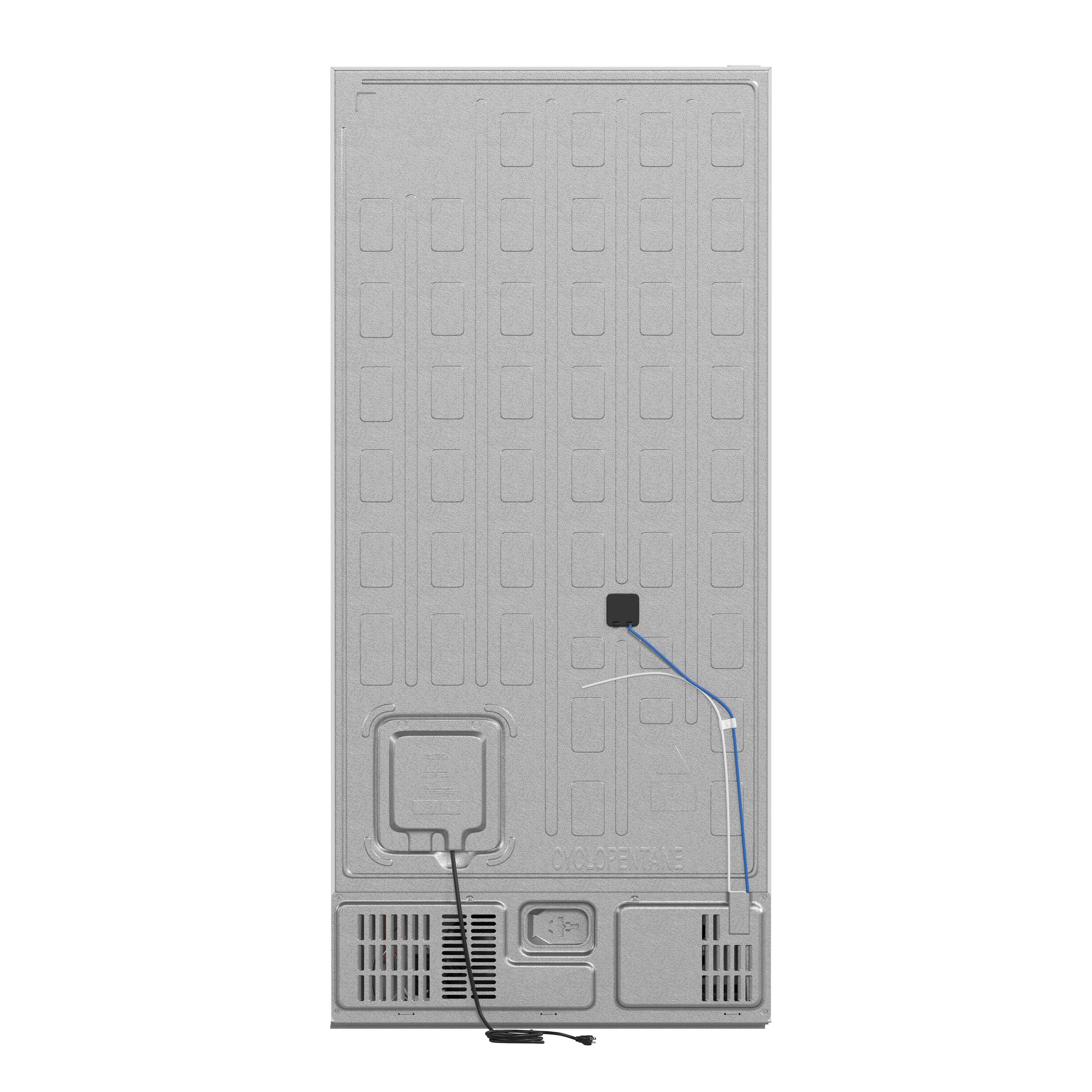 Forno Milano Espresso 31-Inch White Bottom Freezer Refrigerator, 17.2 Cu. Ft., Energy-Efficient, No Frost, Built-In Ice Maker - Image 16