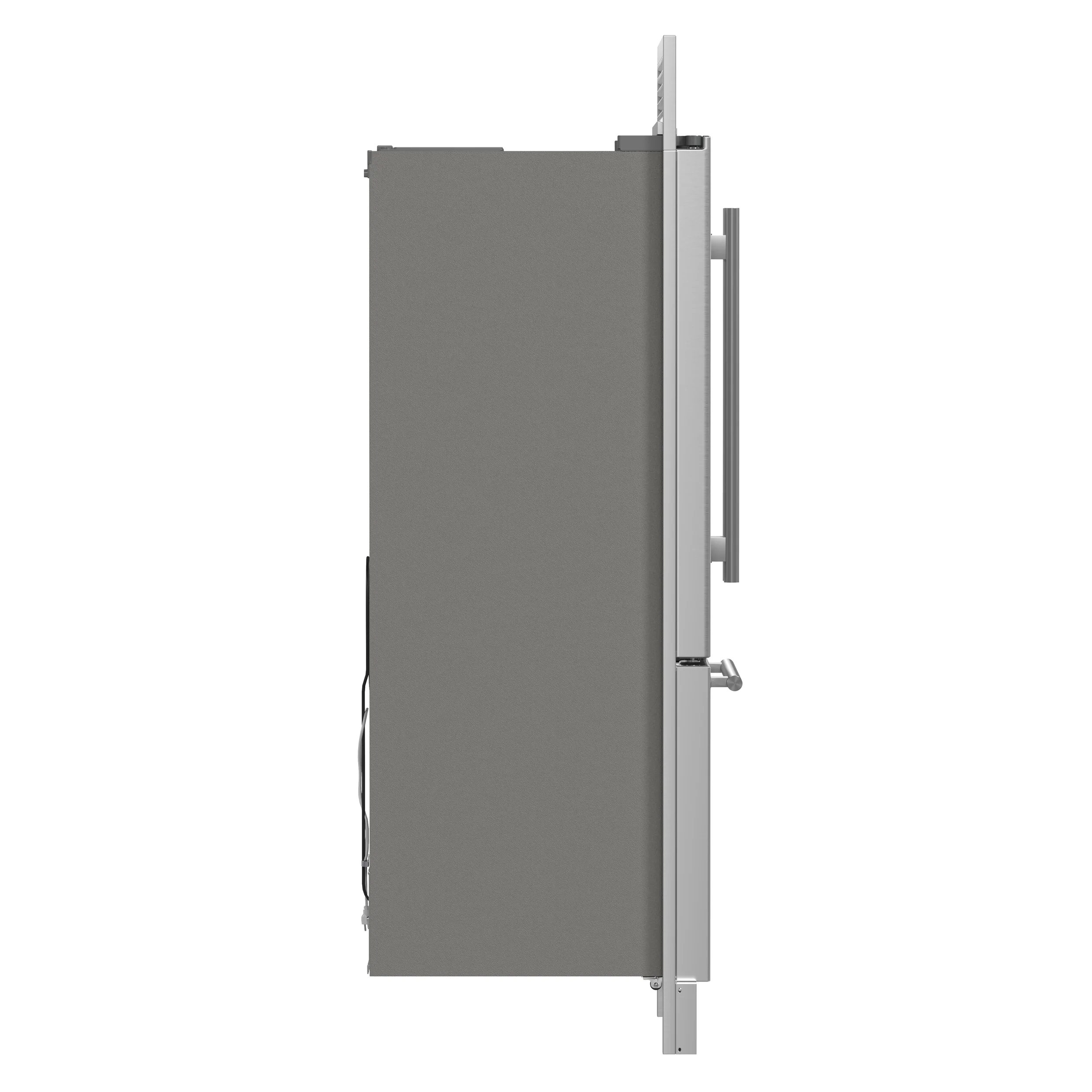 Forno Gallipoli 30-Inch French Door Refrigerator, 17.5 cu.ft Capacity, Decorative Grill, 34-Inch Width, Stainless Steel, No Frost Technology, Energy Efficient - Image 14