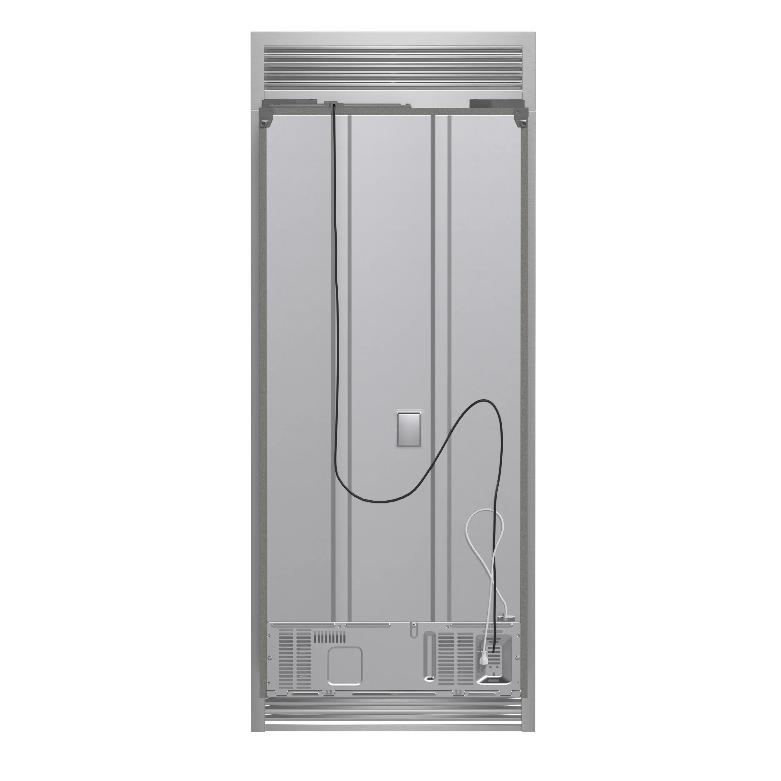 Forno Gallipoli 30-Inch French Door Refrigerator, 17.5 cu.ft Capacity, Decorative Grill, 34-Inch Width, Stainless Steel, No Frost Technology, Energy Efficient - Image 16