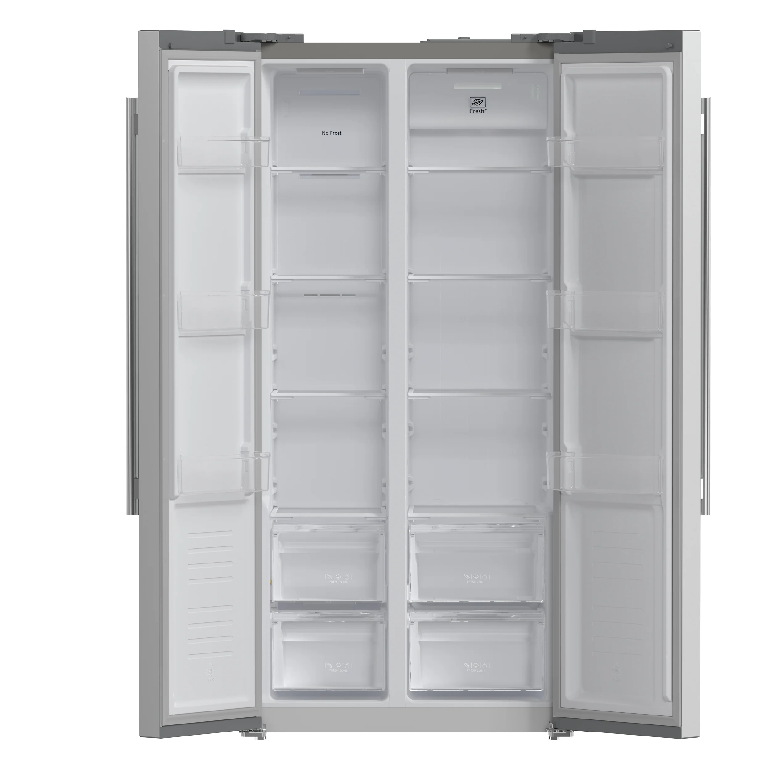 Forno Salerno 33-Inch Side-by-Side Stainless Steel Refrigerator, 15.6 cu.ft, ENERGY STAR Certified - Image 3