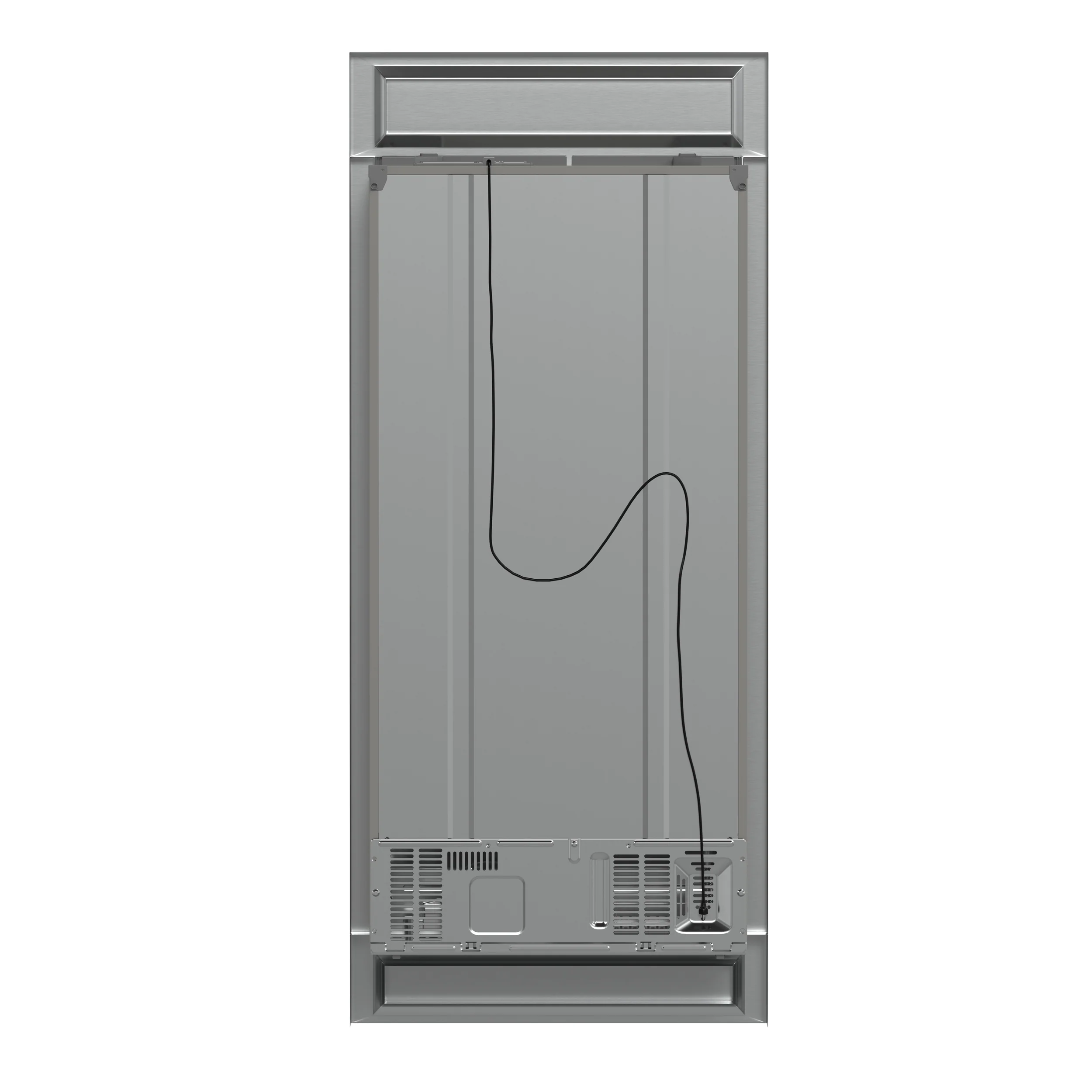 Forno Salerno 37-Inch Built-In Stainless Steel Refrigerator, 15.6 cu.ft, Modern Decorative Grill, ENERGY STAR Certified - Image 15