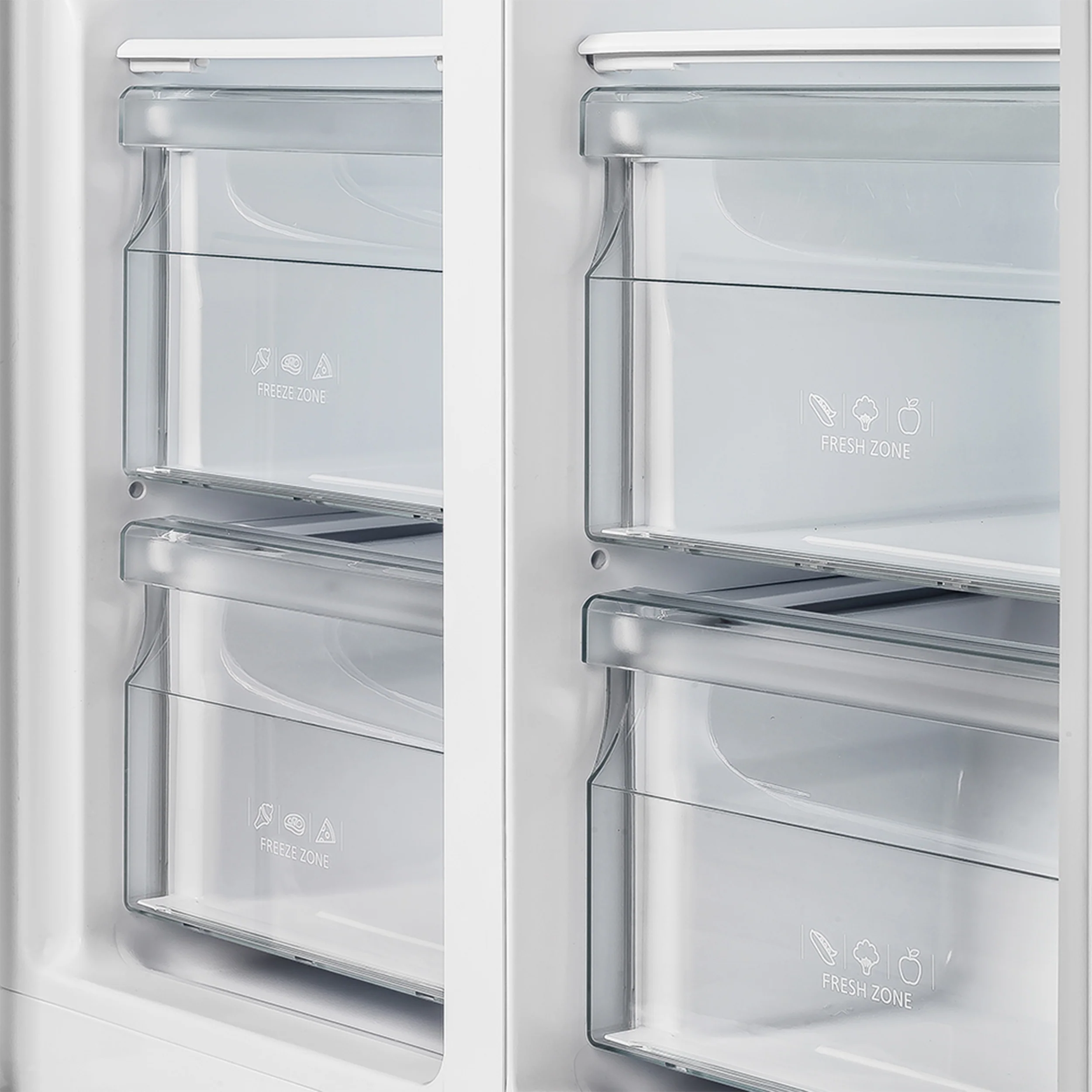 Forno Salerno 37-Inch Built-In Stainless Steel Refrigerator, 15.6 cu.ft, Decorative Grill, ENERGY STAR Certified - Image 10