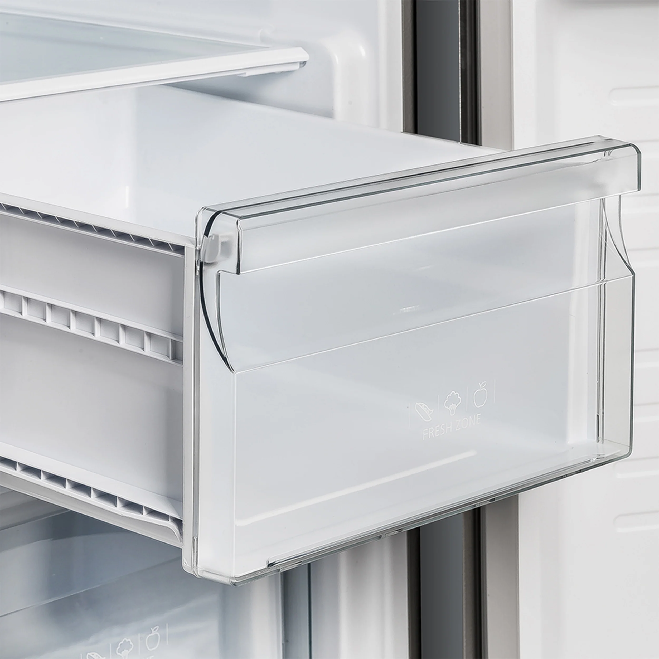 Forno Salerno 37-Inch Built-In Stainless Steel Refrigerator, 15.6 cu.ft, Decorative Grill, ENERGY STAR Certified - Image 9
