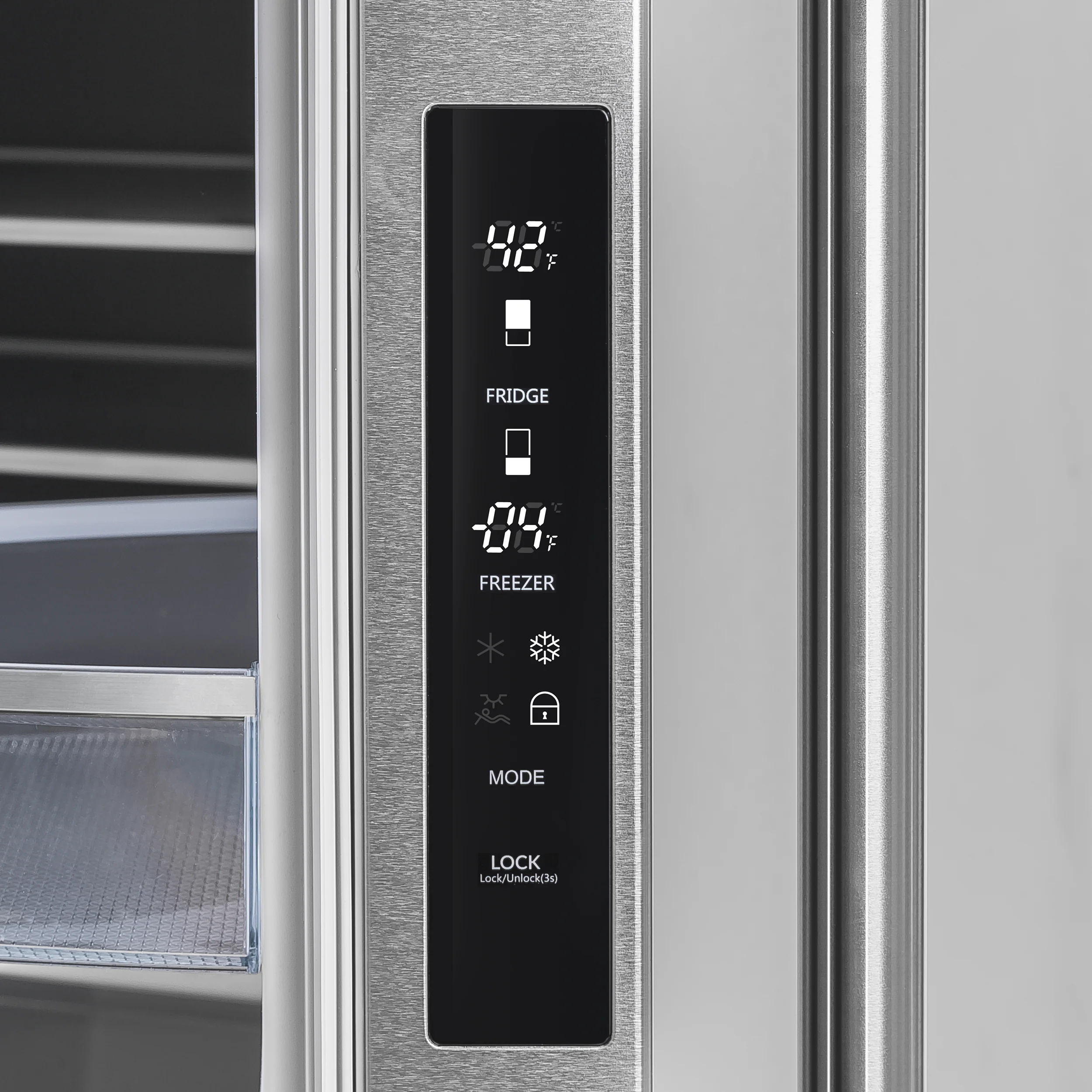 Forno Alta Moena 36-Inch French Door Refrigerator, 19.2 cu.ft, Counter Depth, Ice Maker, Stainless Steel Interior Panel, ENERGY STAR Certified - Image 15