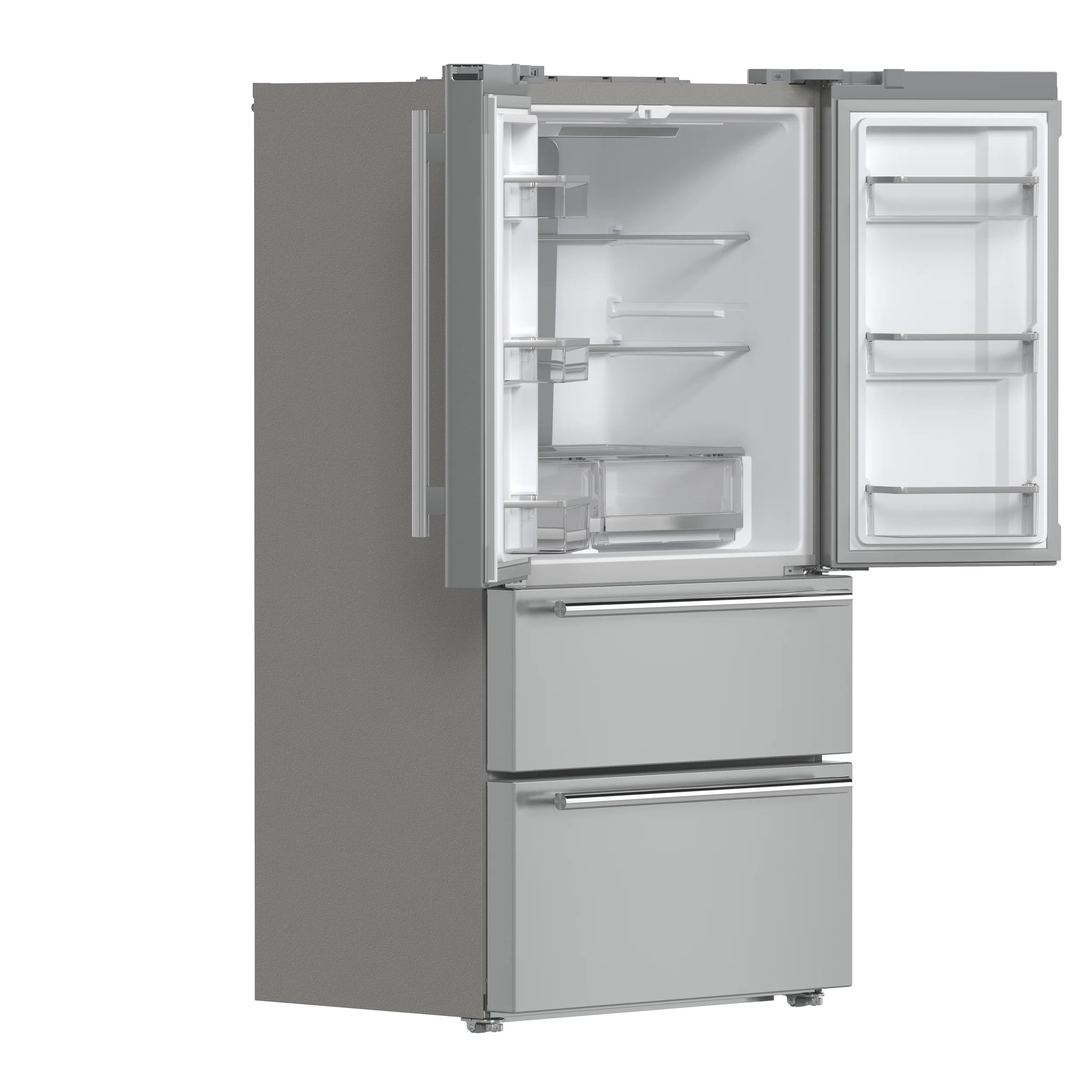 Forno Alta Moena 36-Inch French Door Refrigerator, 19.2 cu.ft, Counter Depth, Ice Maker, Stainless Steel Interior Panel, ENERGY STAR Certified - Image 4