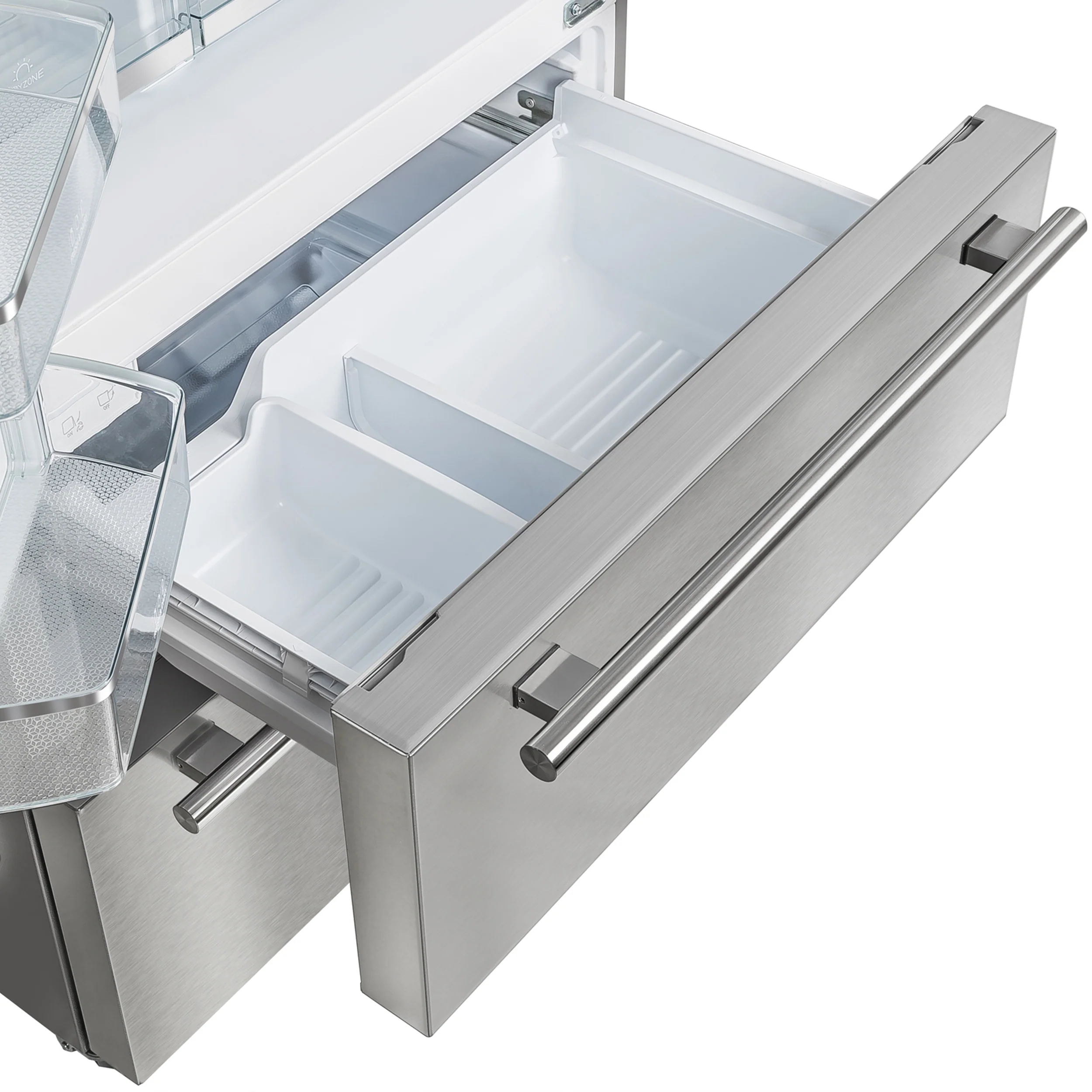 Forno Alta Moena 36-Inch French Door Refrigerator, 19.2 cu.ft, Counter Depth, Ice Maker, Stainless Steel Interior Panel, ENERGY STAR Certified - Image 6