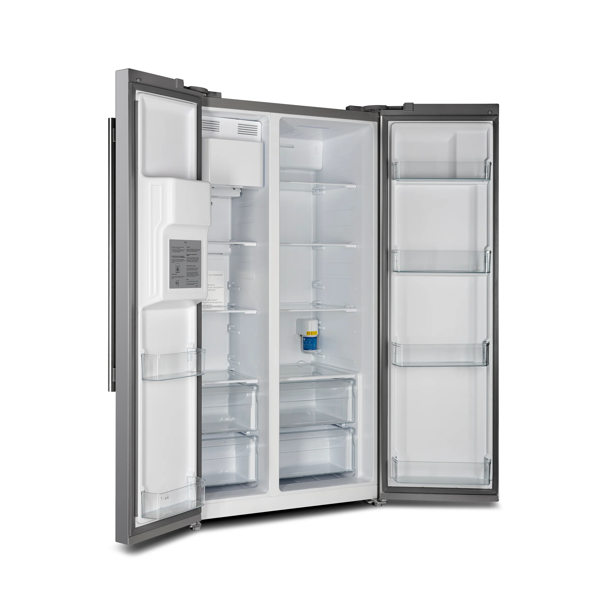Forno Salerno 40-Inch Built-In Stainless Steel Refrigerator, 20 cu.ft, Decorative Grill, ENERGY STAR Certified - Image 7