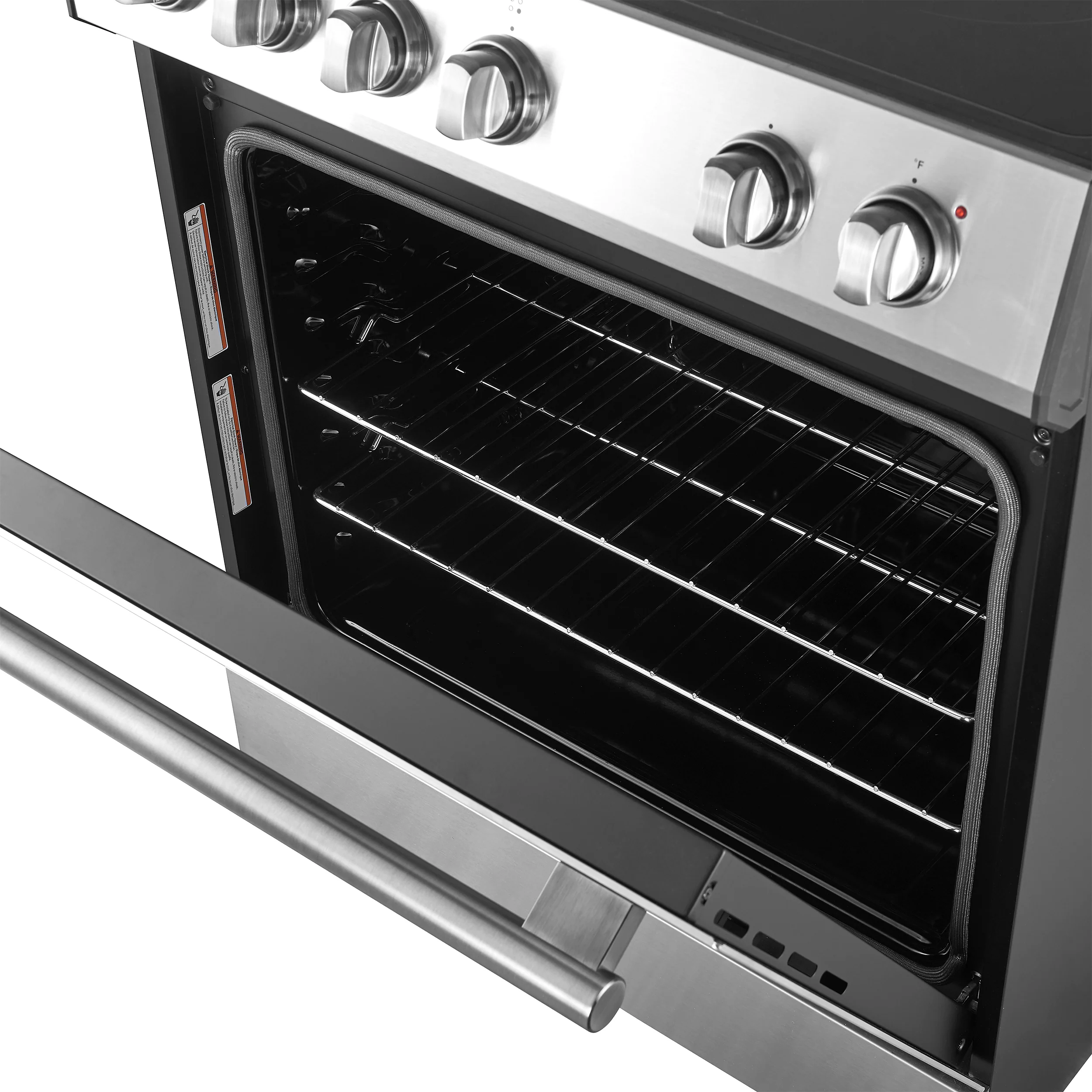 Forno Leonardo Espresso 30-Inch Stainless Steel Electric Range, True Convection, Energy Efficient - Image 10