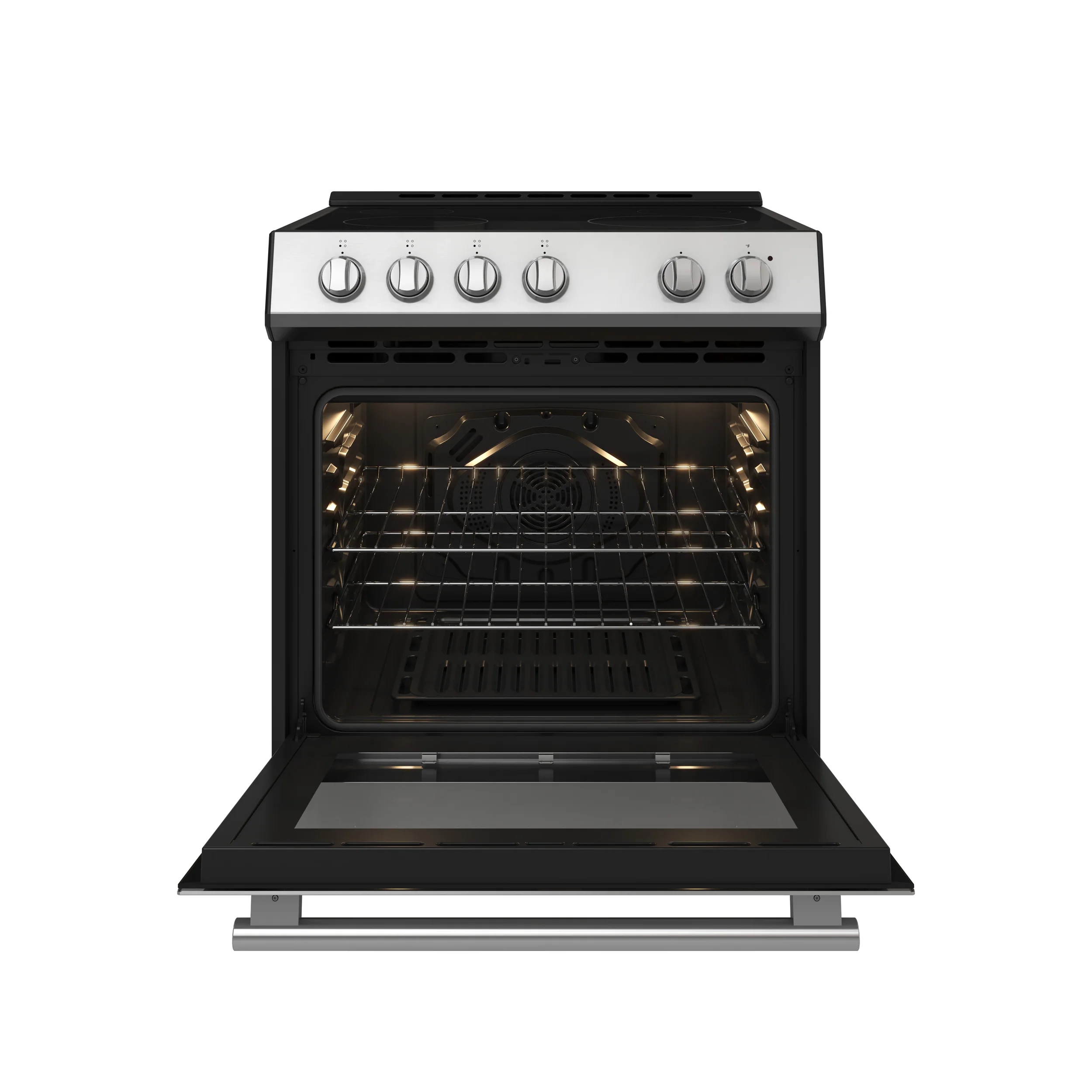 Forno Leonardo Espresso 30-Inch Stainless Steel Electric Range, True Convection, Energy Efficient - Image 2