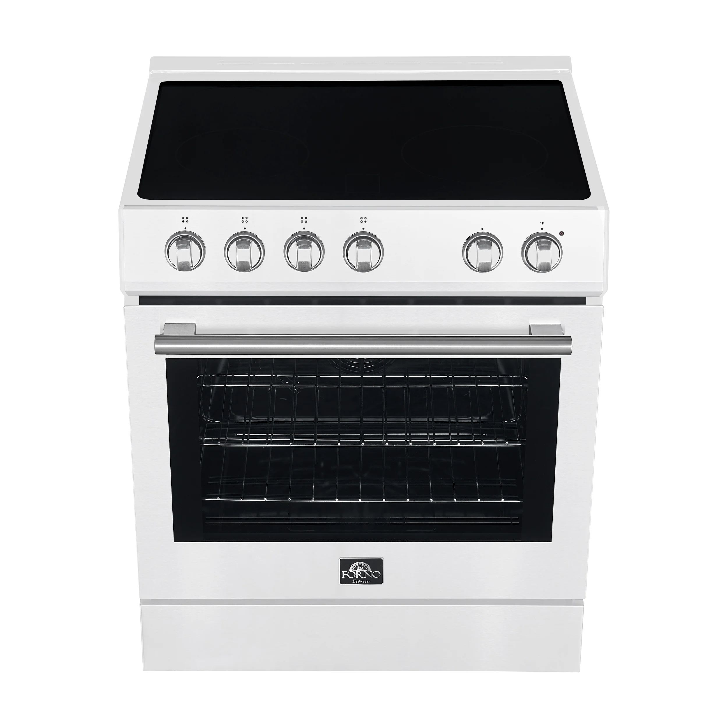Forno Leonardo Espresso 30-Inch White Electric Range, True Convection, Energy Efficient - Image 6