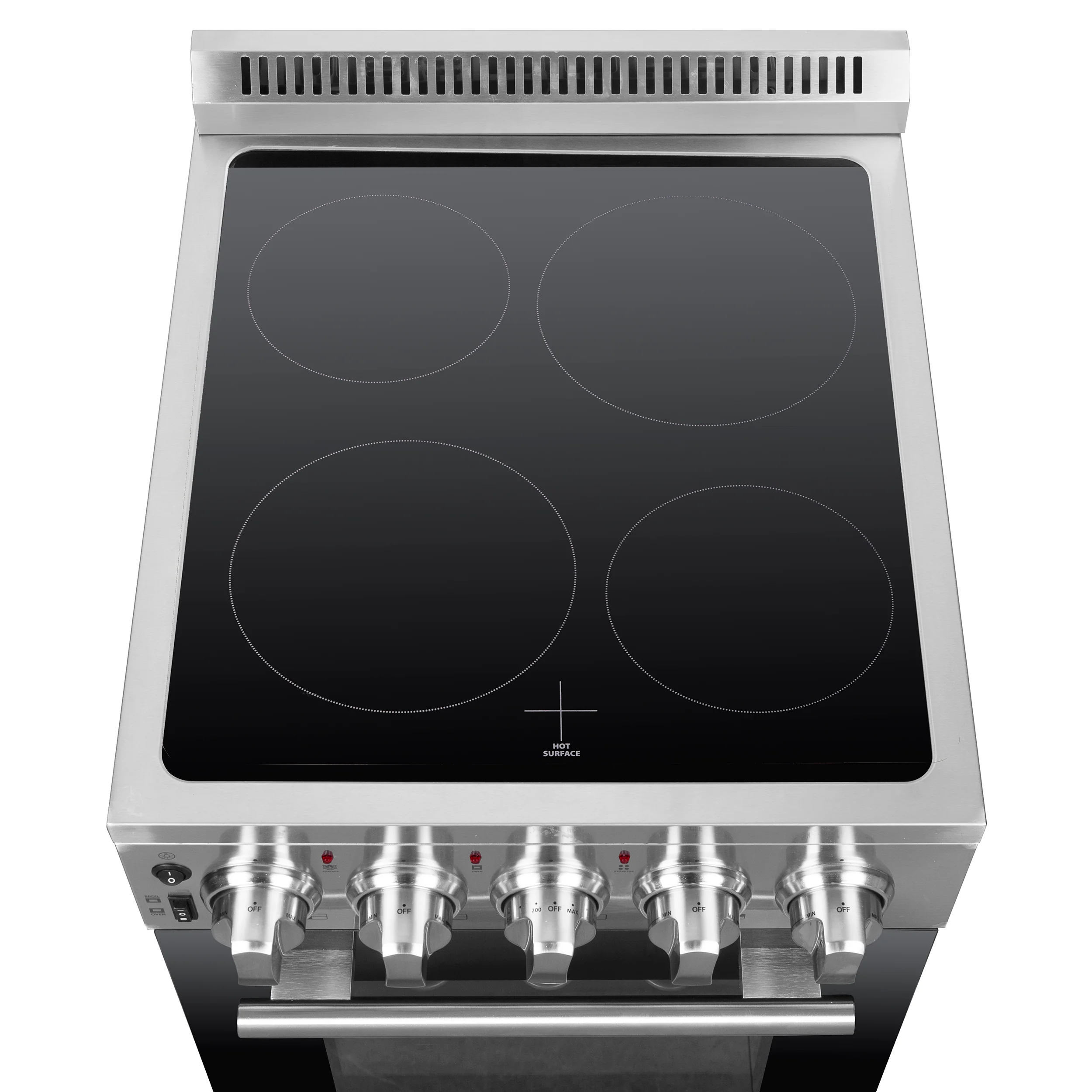 Forno Pallerano 20 Inch Freestanding Electric Range, Compact Design - Image 12