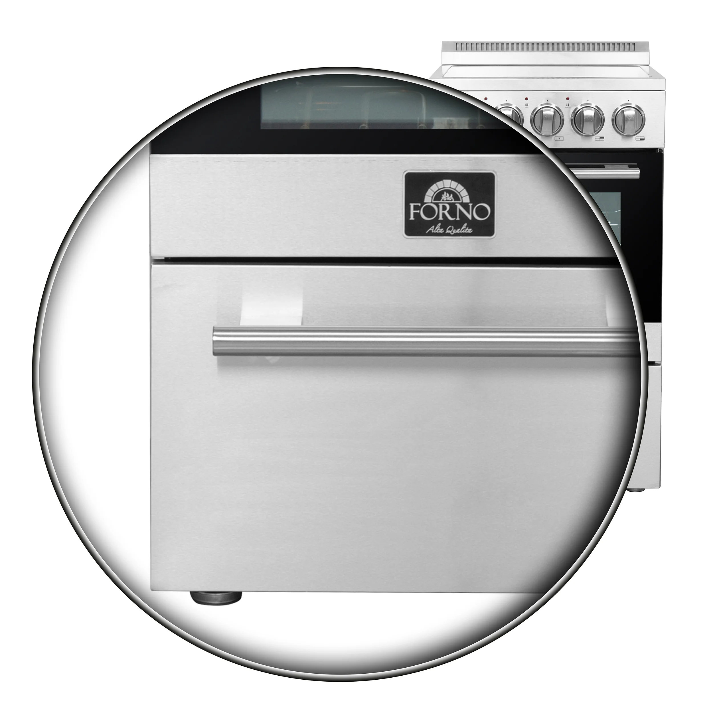 Forno Pallerano 20 Inch Freestanding Electric Range, Compact Design - Image 18