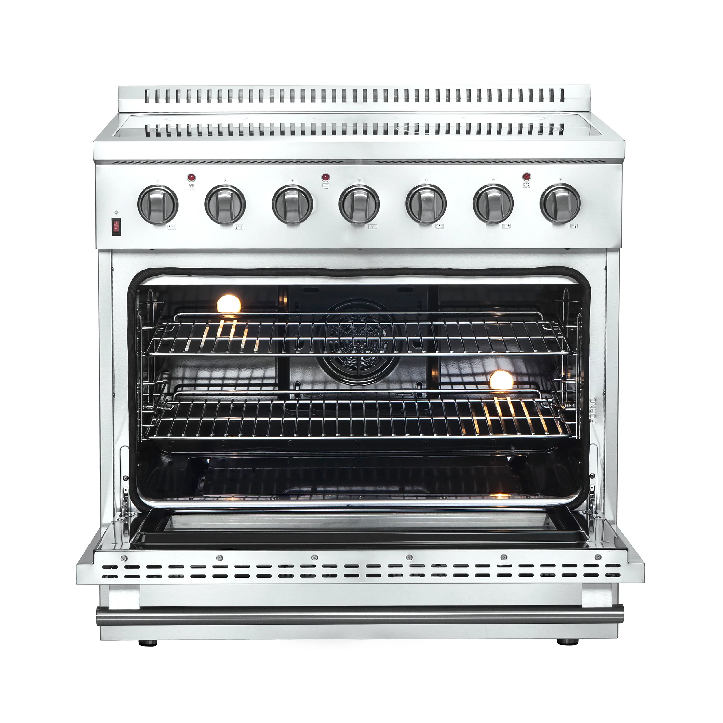 Forno Galiano 36-Inch Freestanding Electric Range, True Convection, Energy Efficient - Image 7