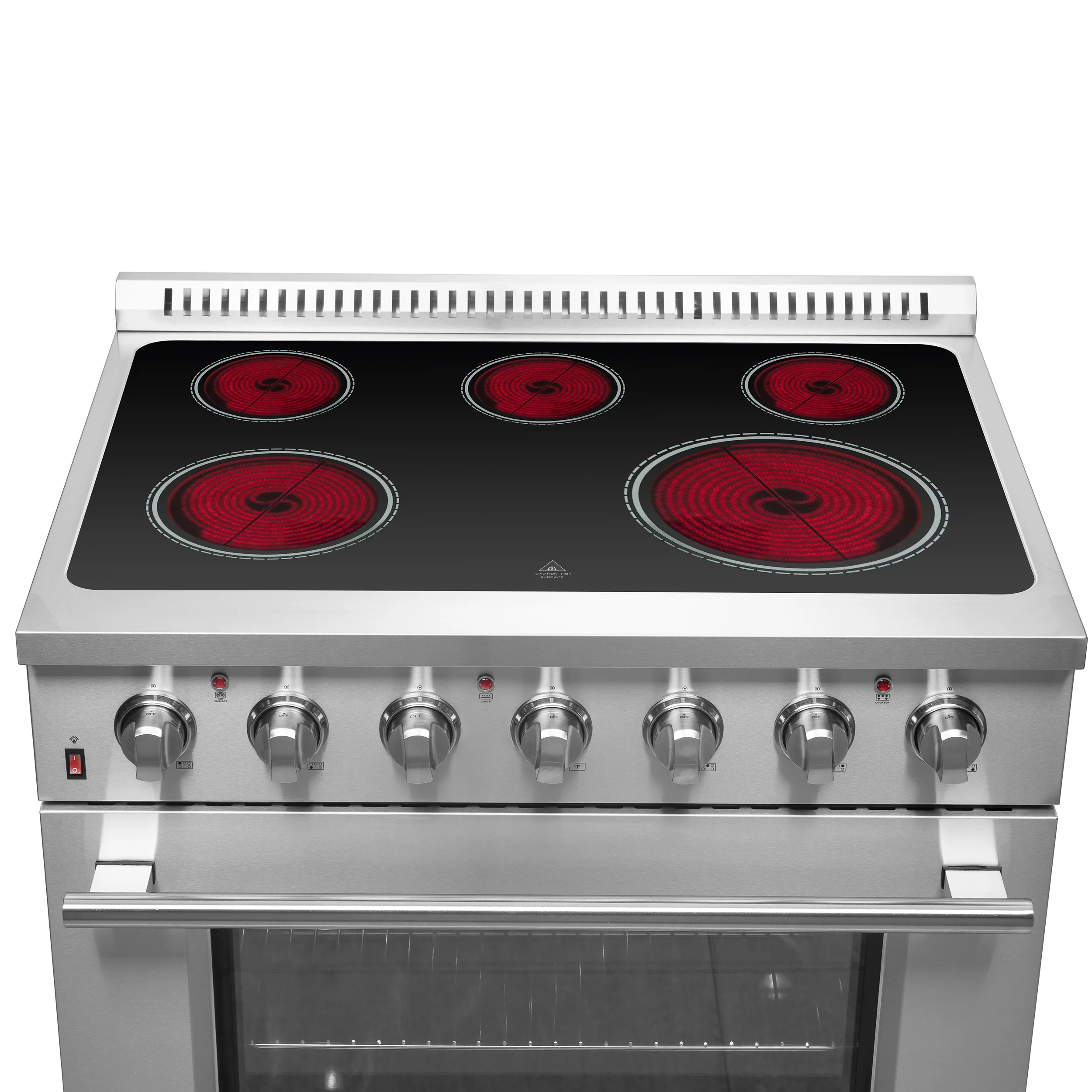 Forno Galiano 36-Inch Freestanding Electric Range, True Convection, Energy Efficient - Image 9