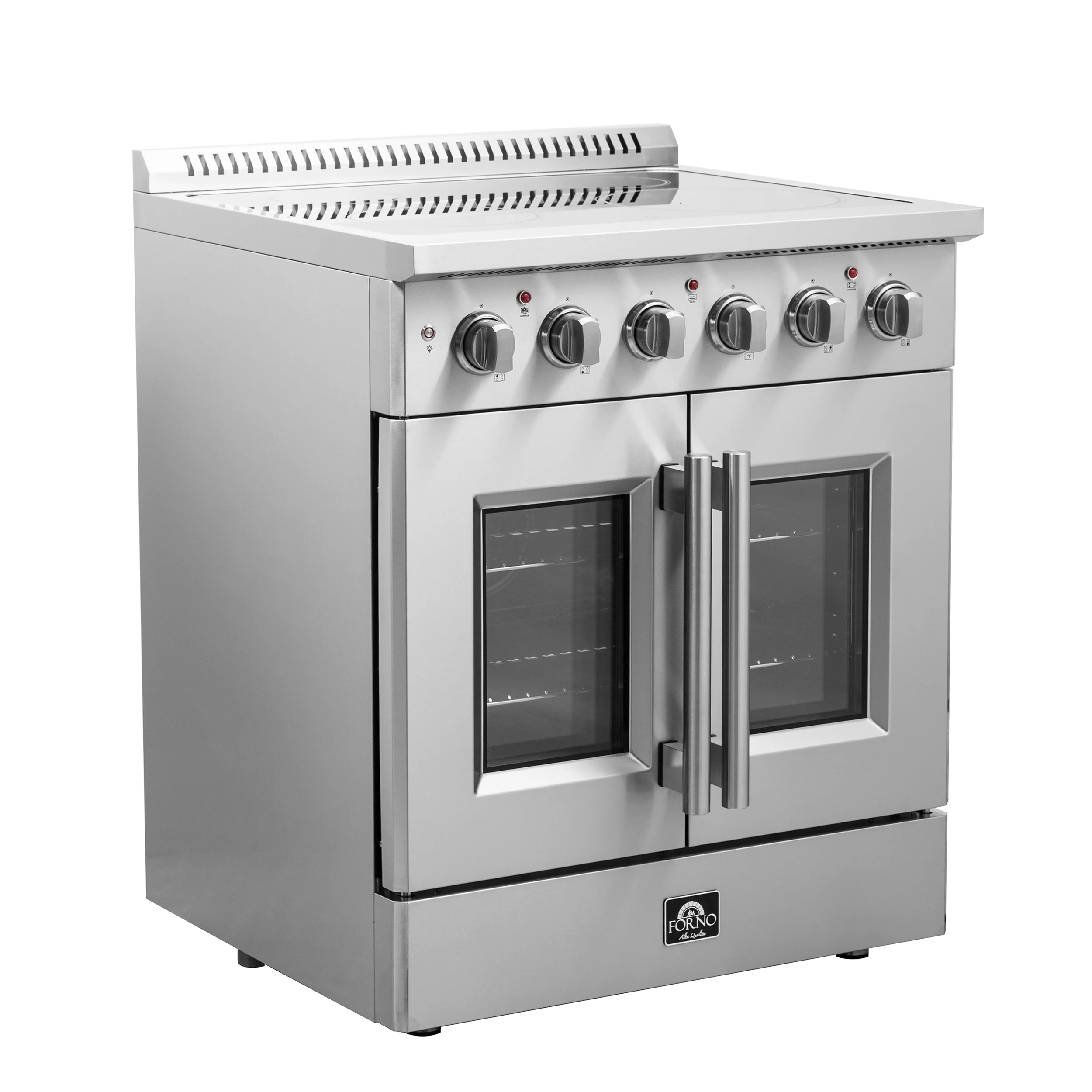 Forno Galiano 30-Inch Freestanding French Door Electric Range, True Convection, Energy Efficient - Image 2