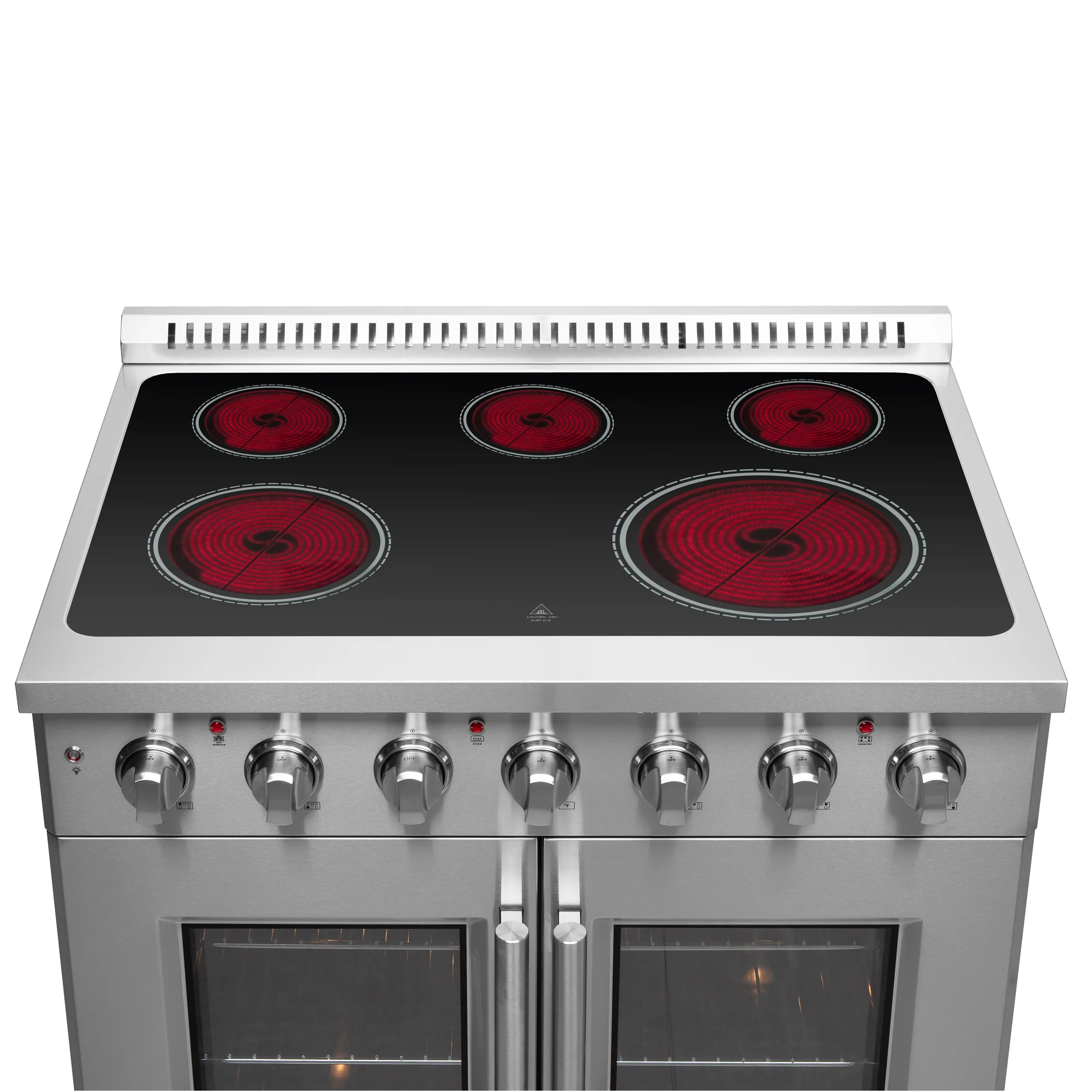 Forno Galiano 36-Inch Freestanding French Door Electric Range, True Convection, Energy Efficient - Image 12