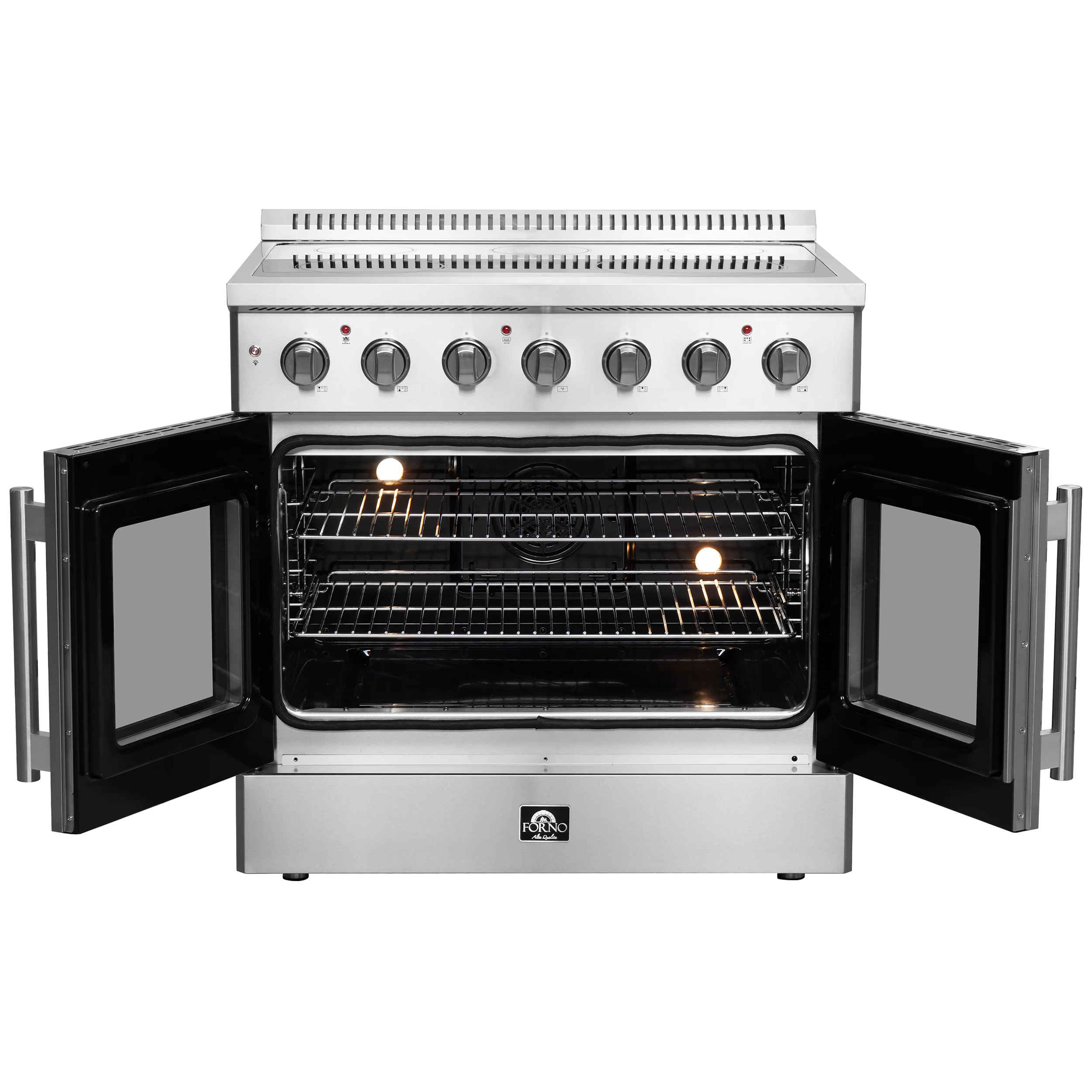 Forno Galiano 36-Inch Freestanding French Door Electric Range, True Convection, Energy Efficient - Image 6