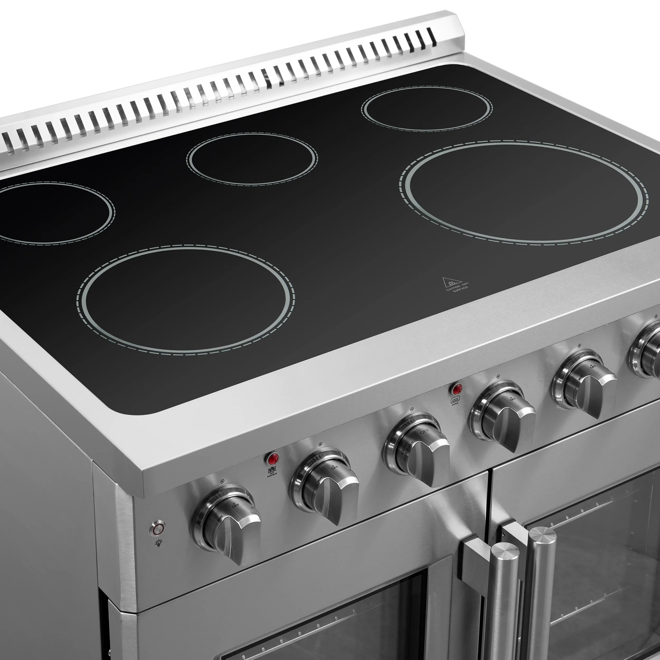 Forno Galiano 36-Inch Freestanding French Door Electric Range, True Convection, Energy Efficient - Image 9