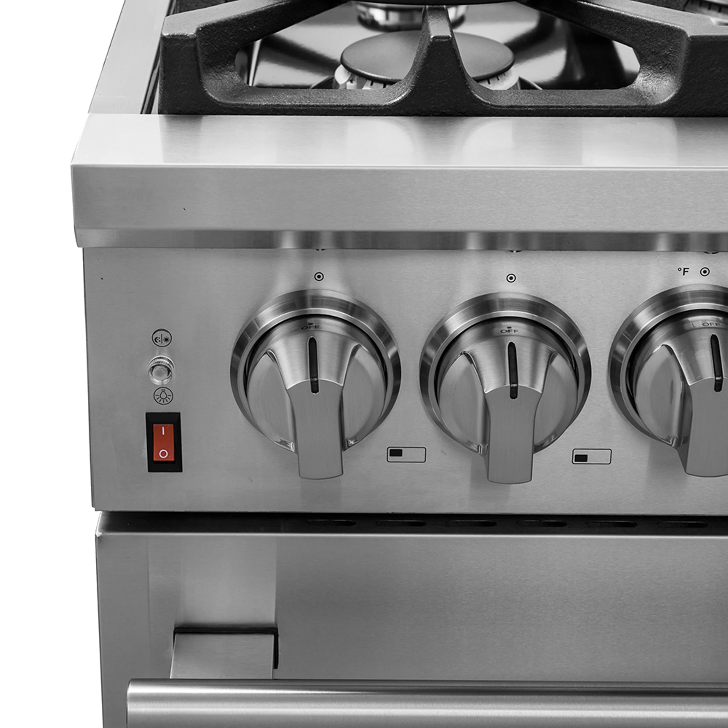 Forno Massimo 36-Inch Freestanding Dual Fuel Range, 6 Burners, Double Convection Ovens - Image 5