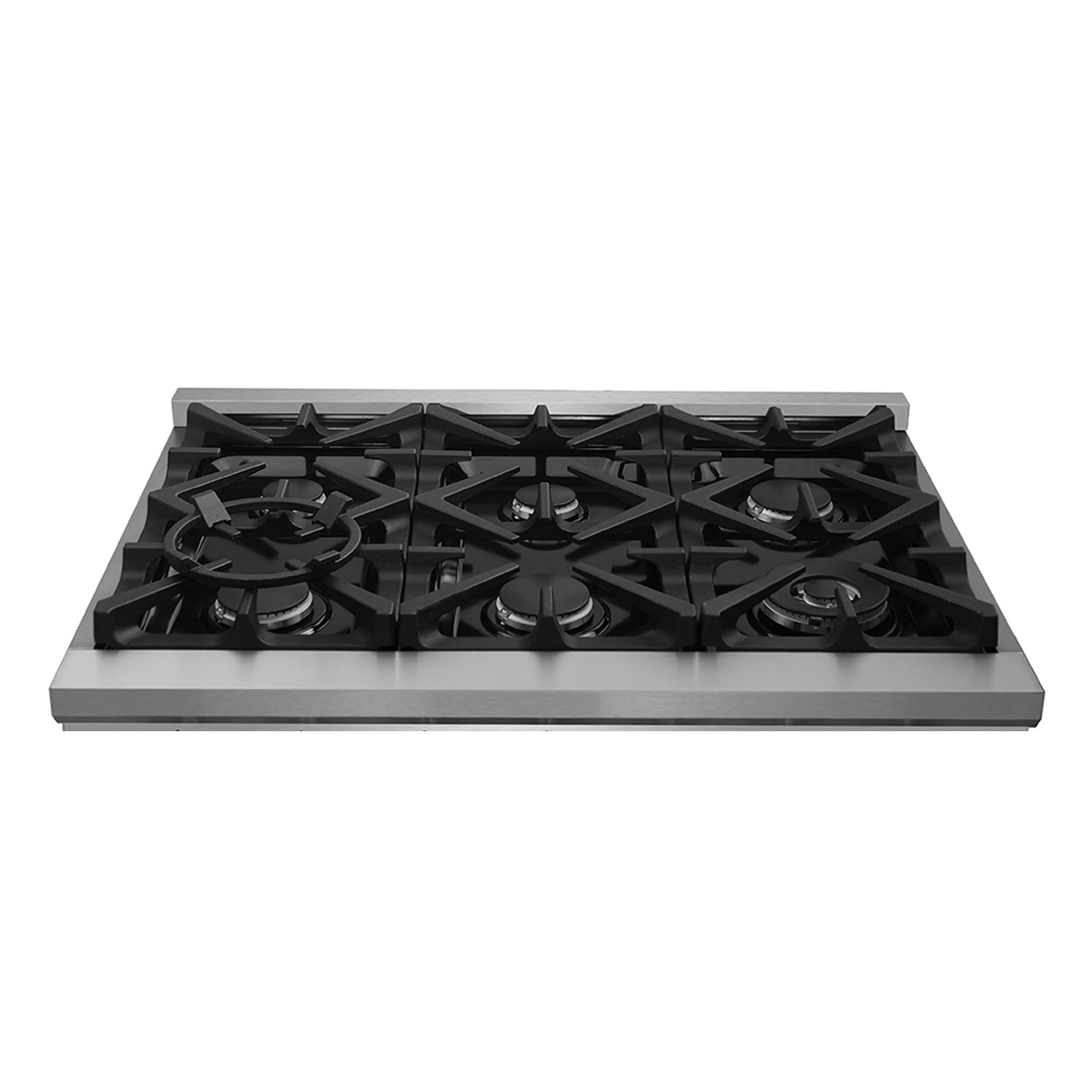 Forno Massimo 36-Inch Freestanding Dual Fuel Range, 6 Burners, Double Convection Ovens - Image 8