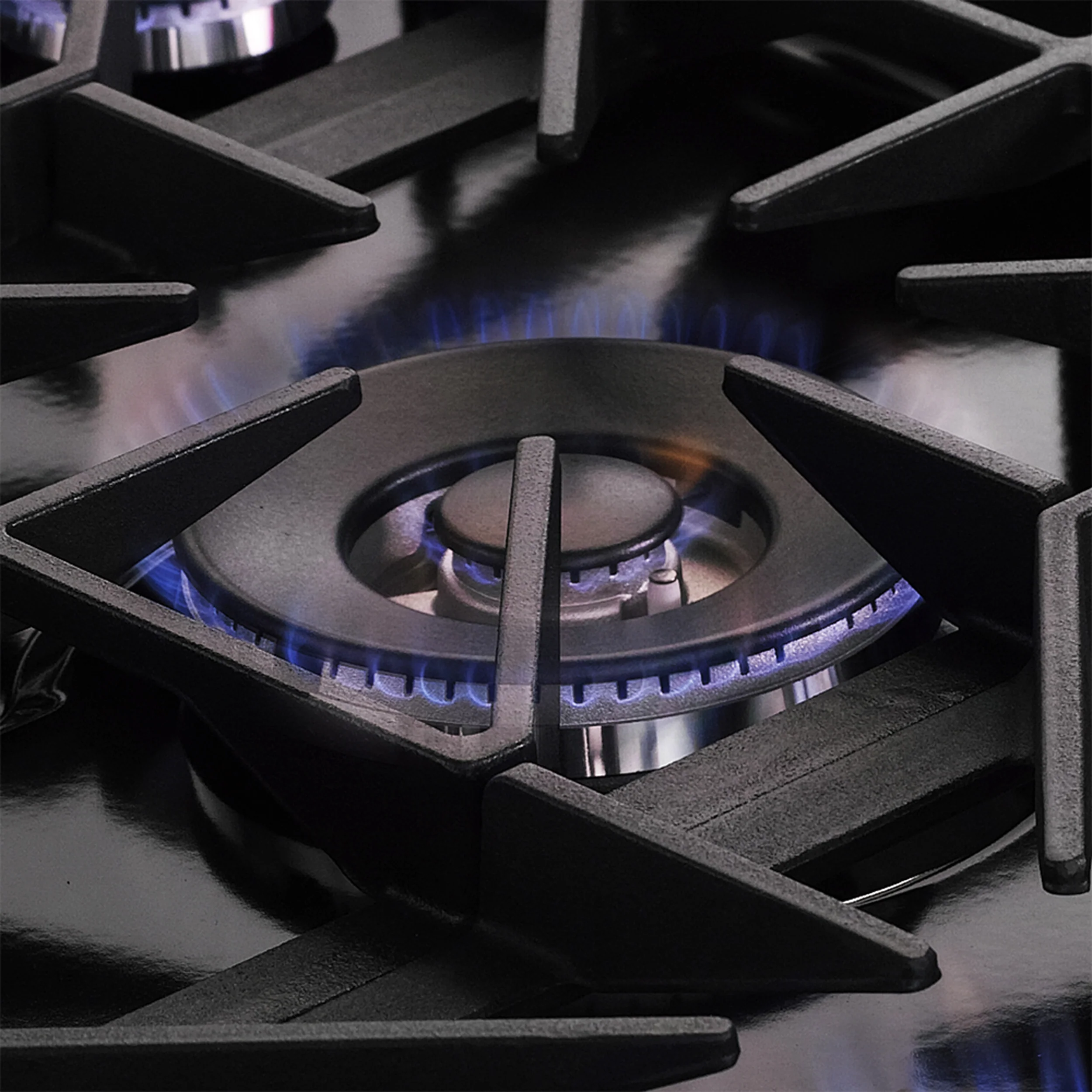 Forno Massimo 48-Inch Freestanding Dual Fuel Range, 8 Burners, Double Convection Ovens - Image 4