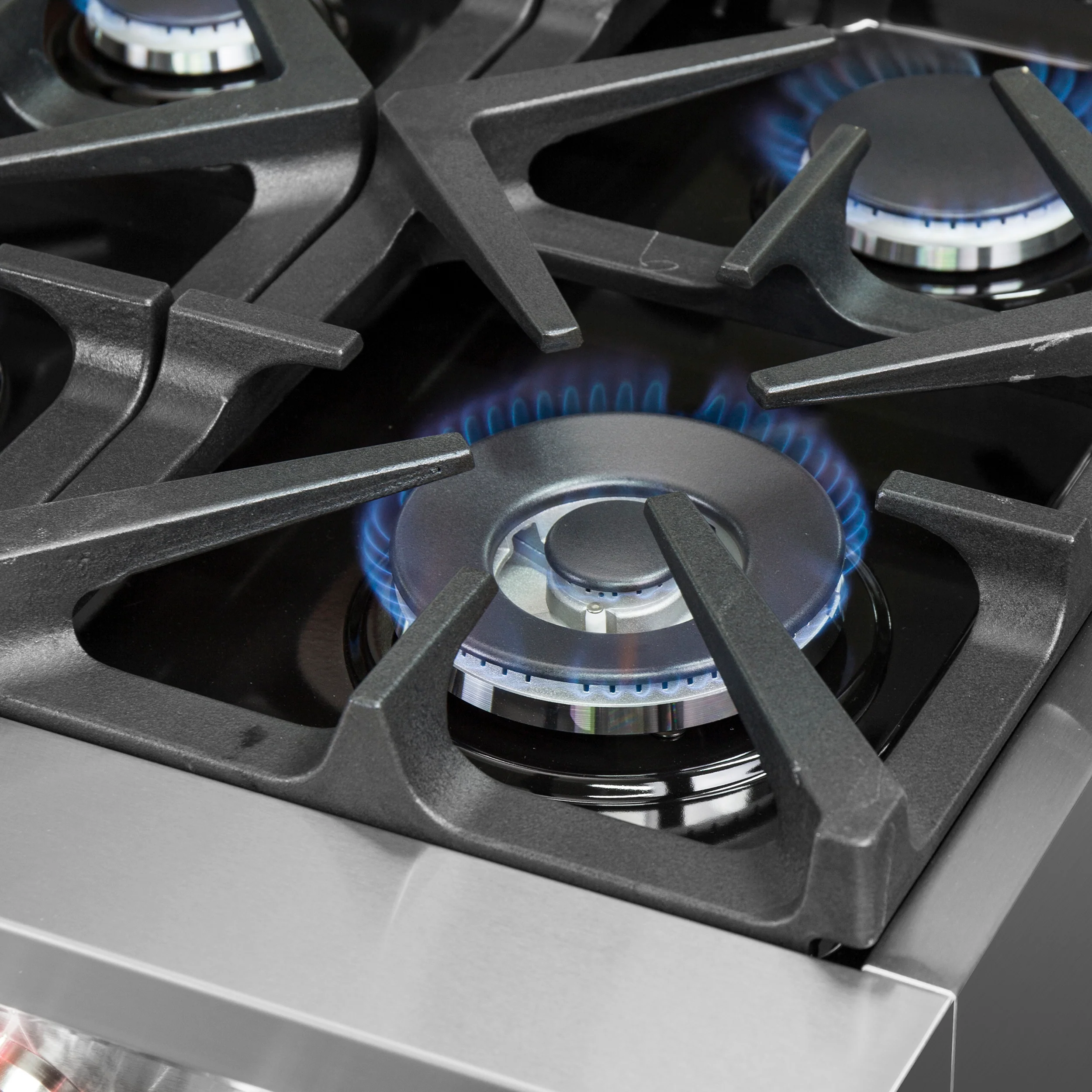Forno Massimo 60-Inch Freestanding Dual Fuel Range, 10 Burners, Double Convection Ovens - Image 10