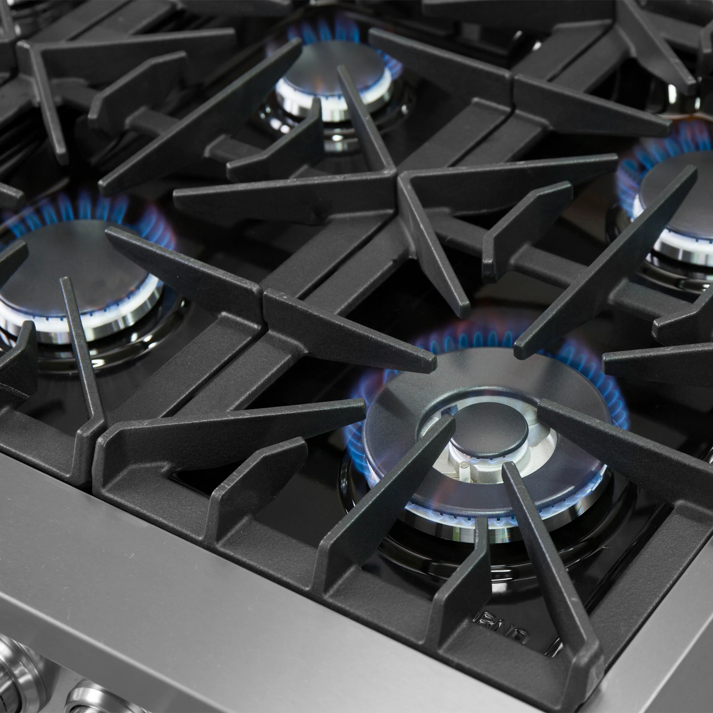 Forno Galiano 60-Inch Freestanding Dual Fuel Range, 10 Burners, Double Convection Ovens - Image 6